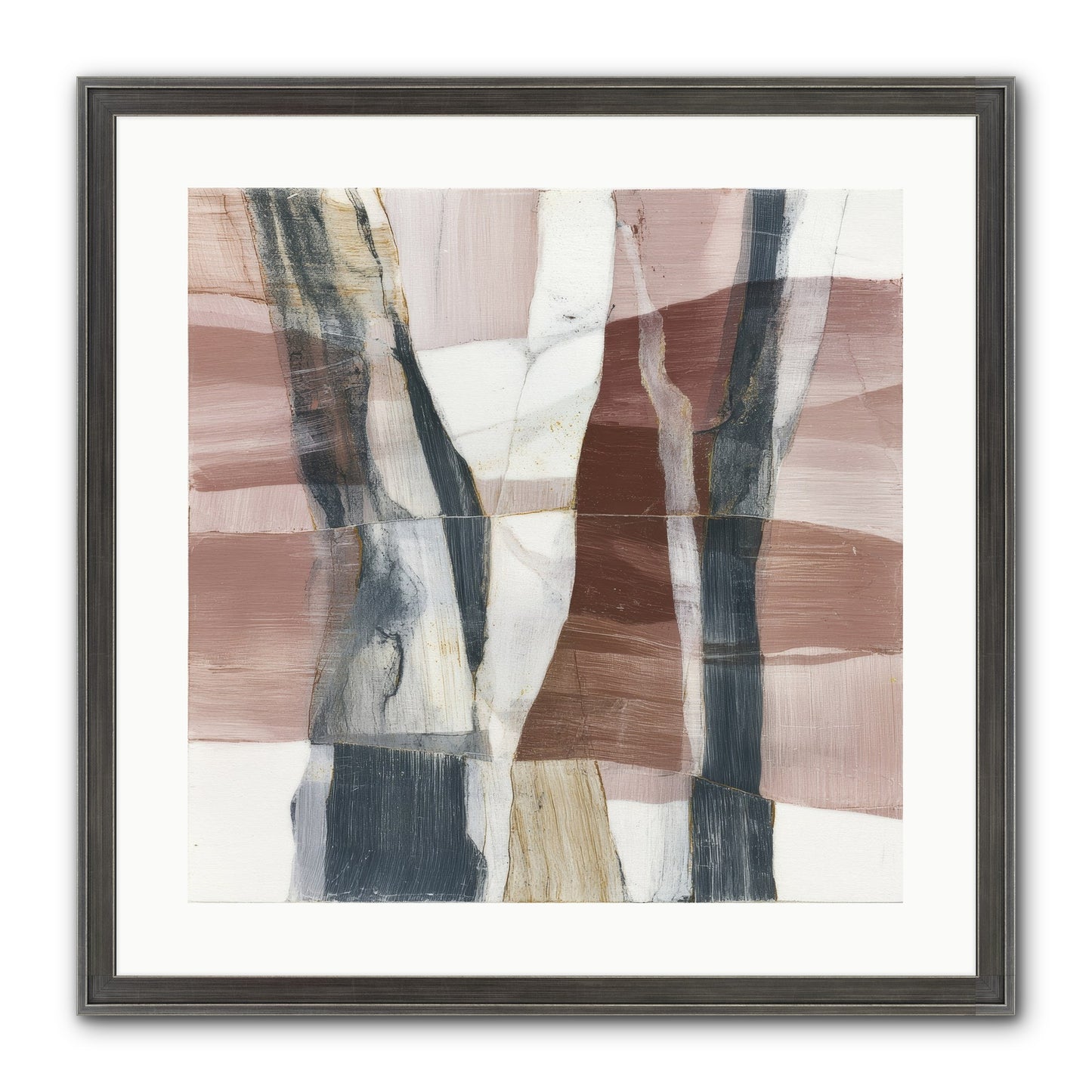 Sylph No.1 Framed Print - Slimwoods Black/Silver 20x20