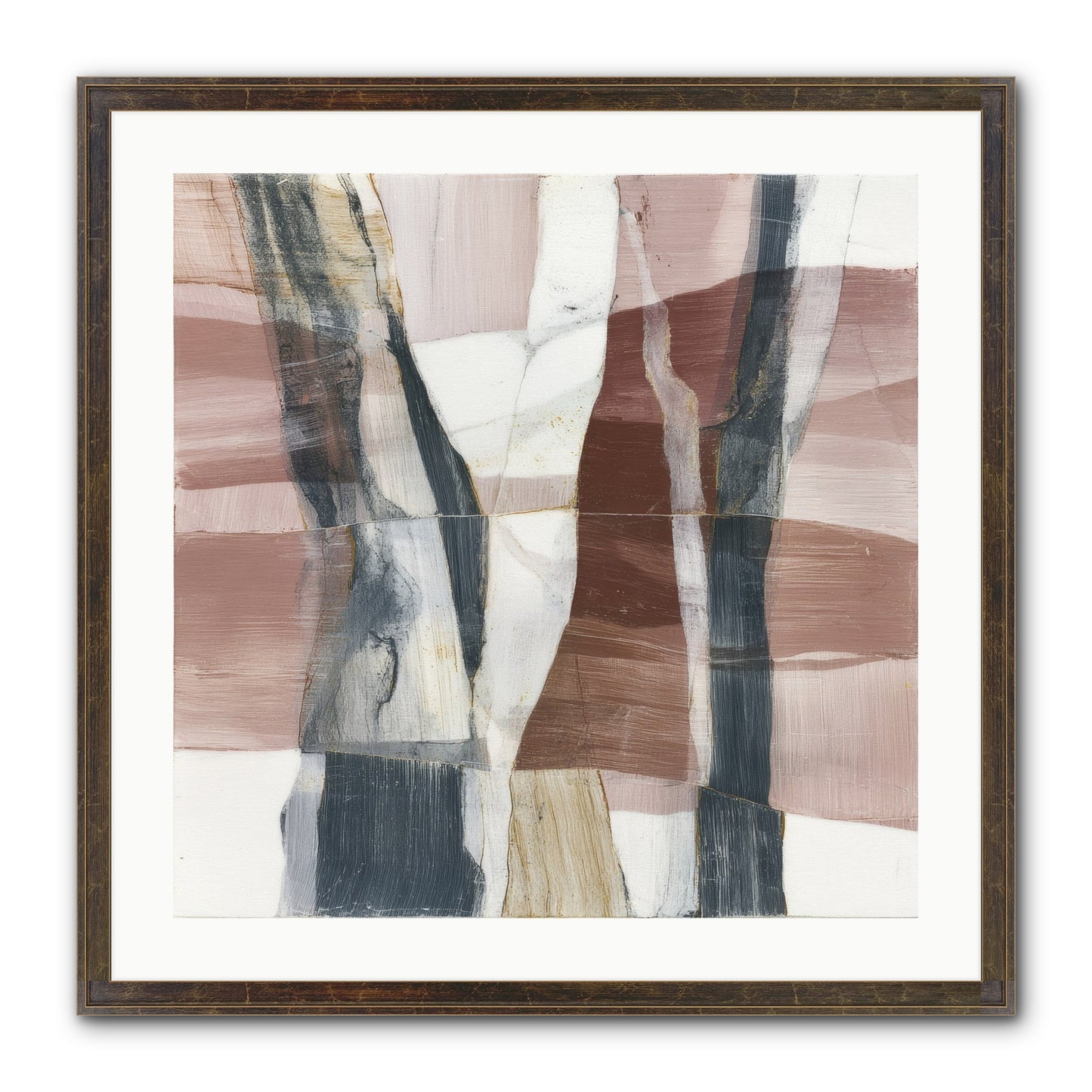 Sylph No.1 Framed Print - Slimwoods Black/Gold 24x24