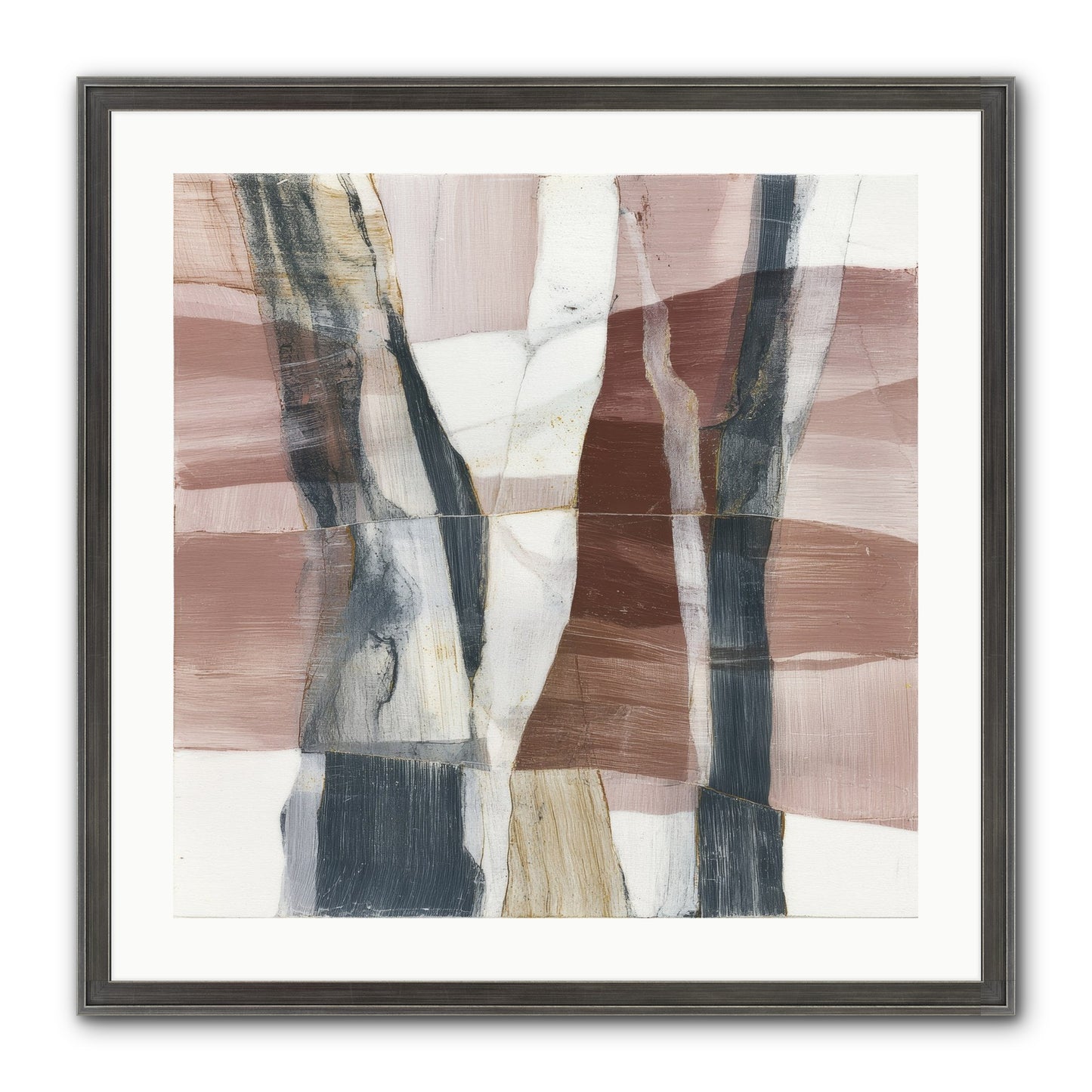 Sylph No.1 Framed Print - Slimwoods Black/Silver 24x24