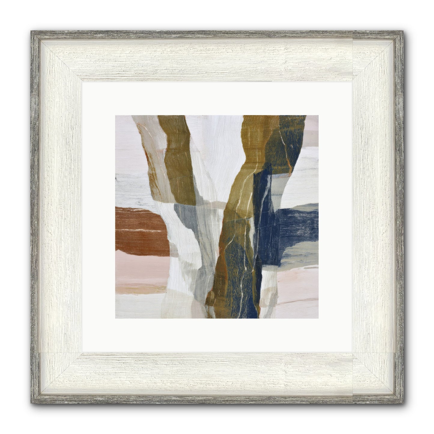 Sylph No.2 Framed Print - Driftwood White 12x12
