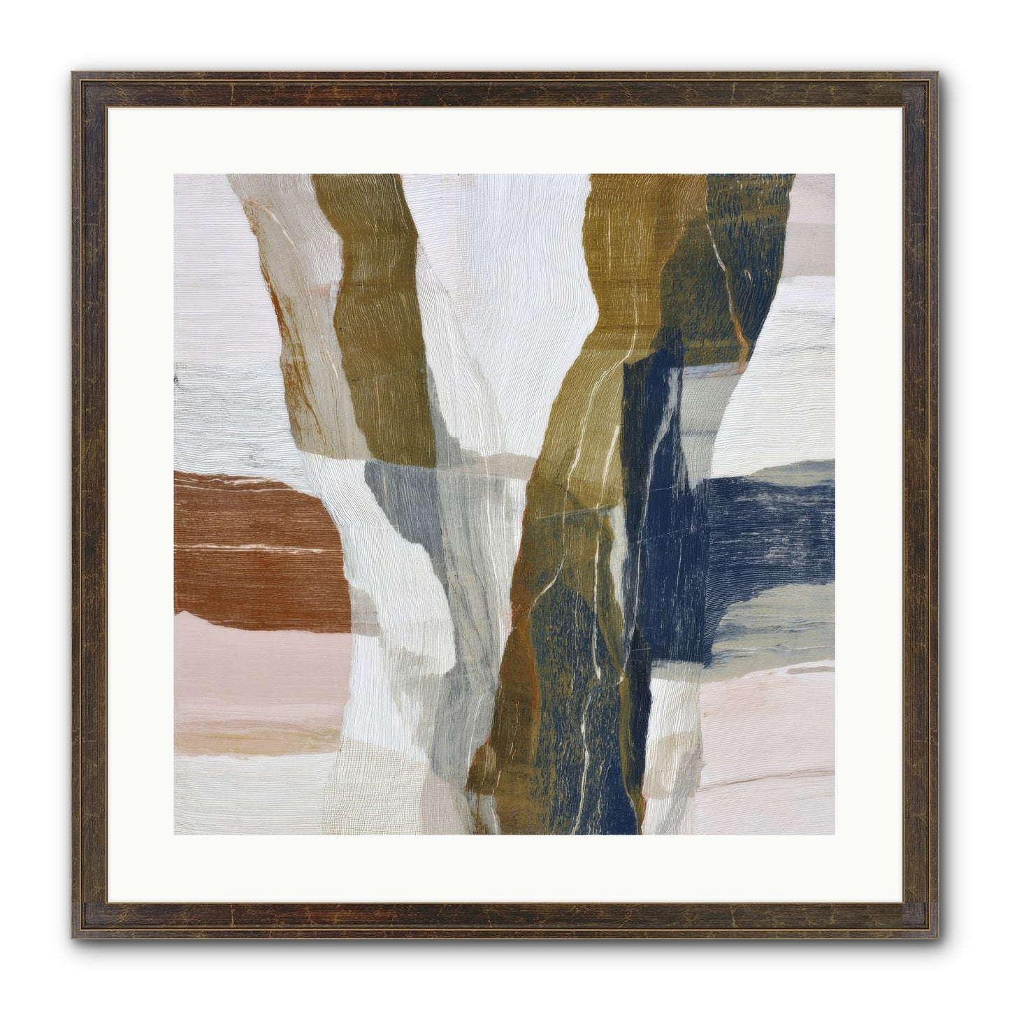 Sylph No.2 Framed Print - Slimwoods Black/Gold 20x20