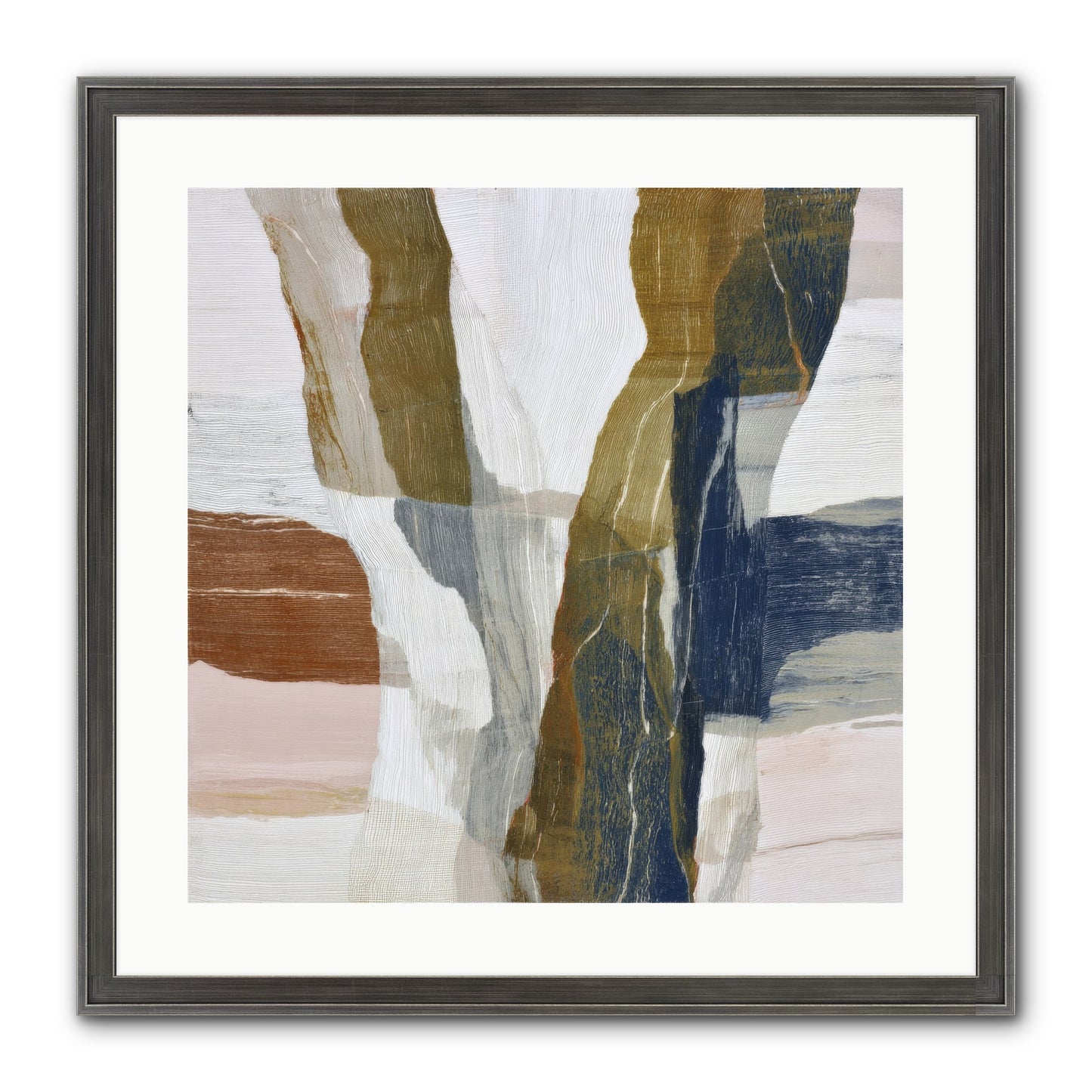 Sylph No.2 Framed Print - Slimwoods Black/Silver 20x20