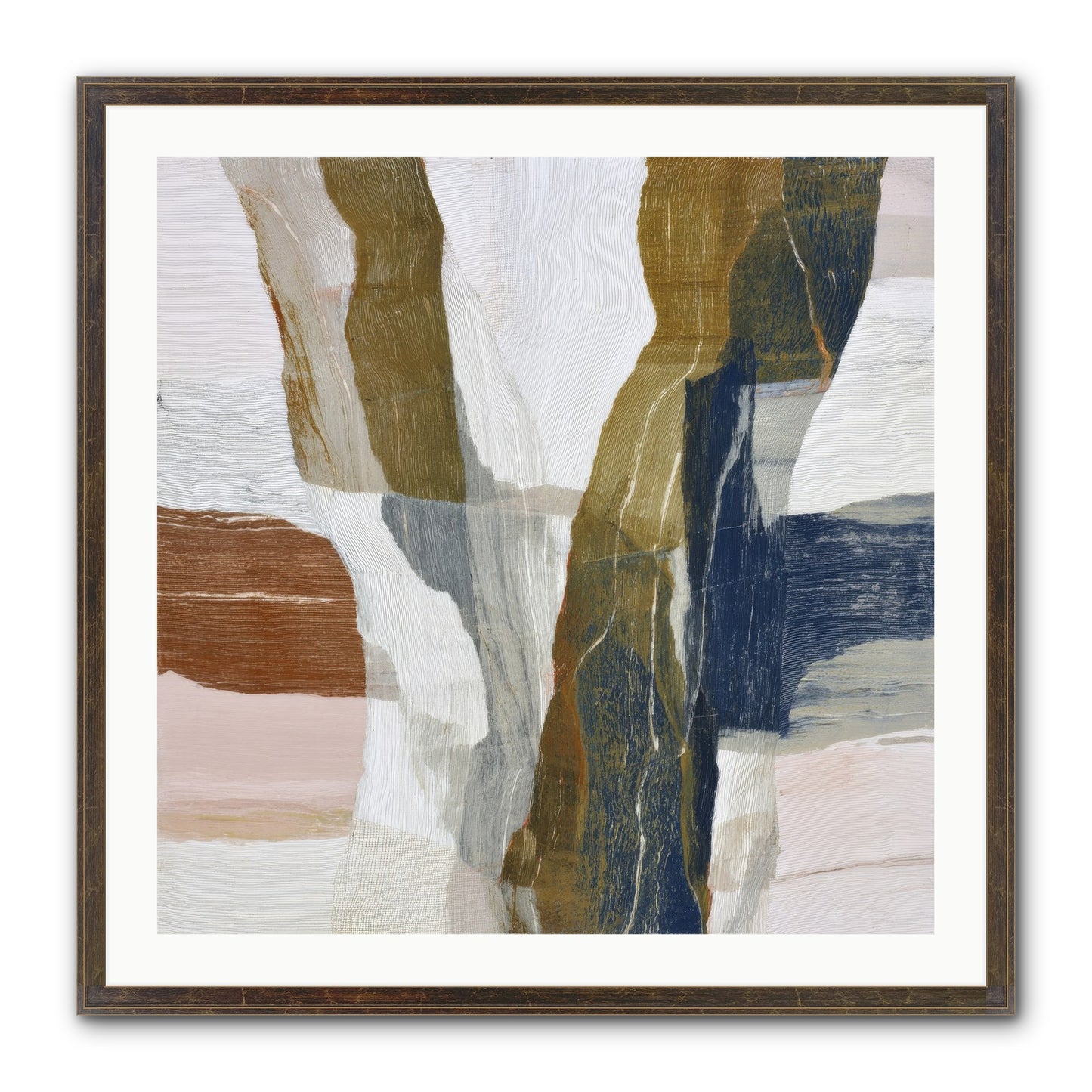 Sylph No.2 Framed Print - Slimwoods Black/Gold 30x30