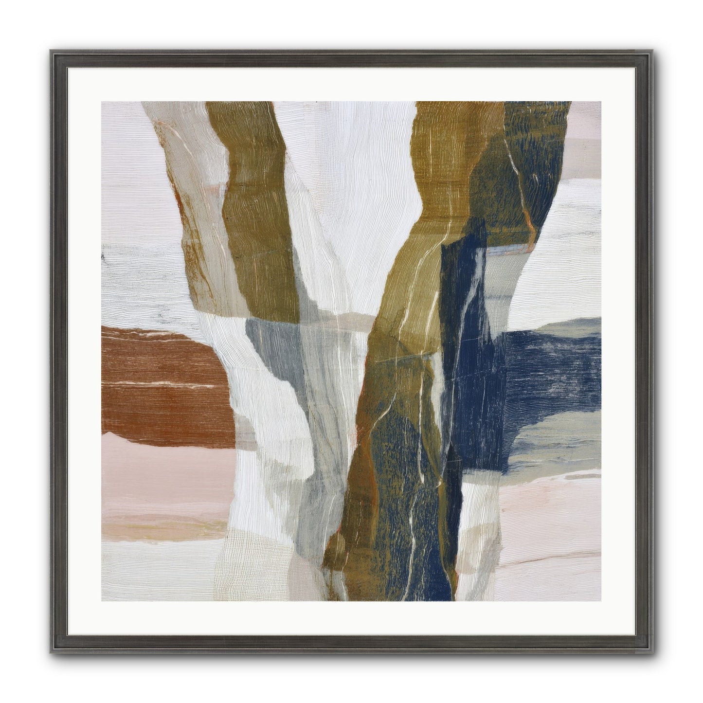 Sylph No.2 Framed Print - Slimwoods Black/Silver 30x30