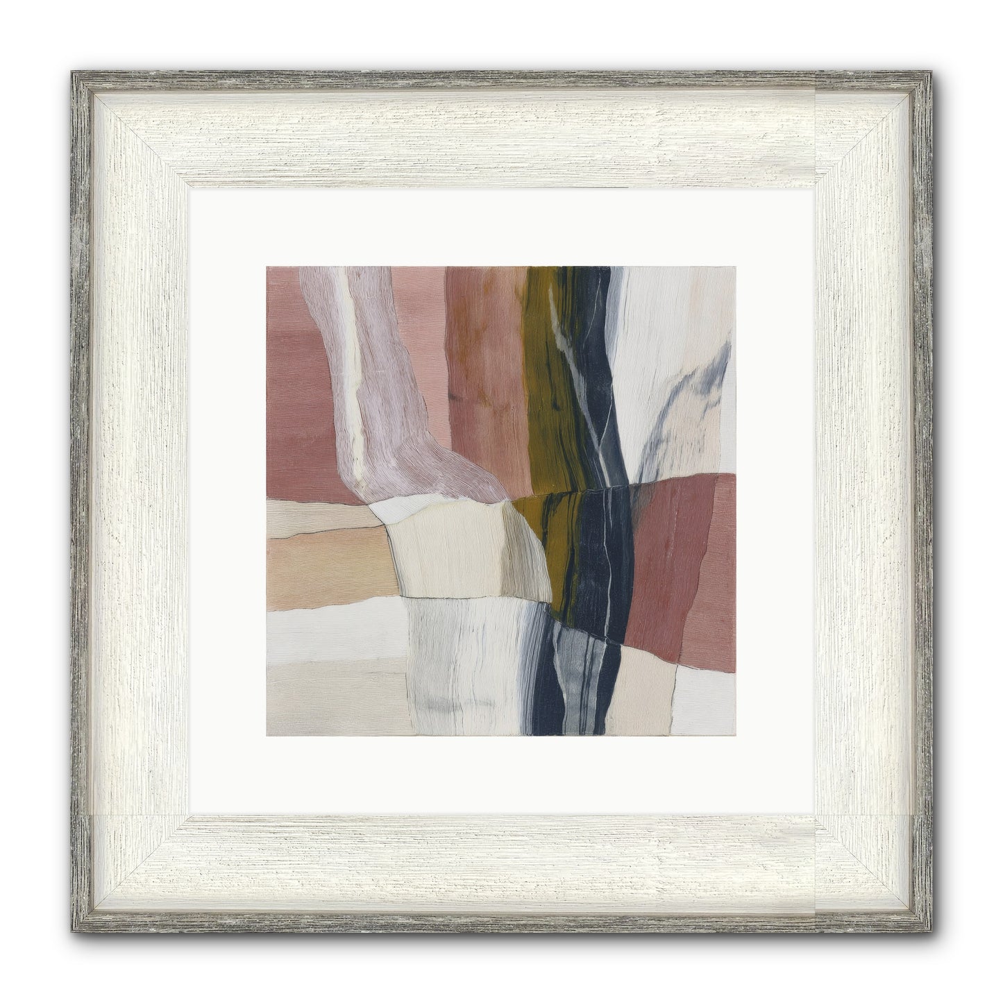 Sylph No.3 Framed Print - Driftwood White 12x12