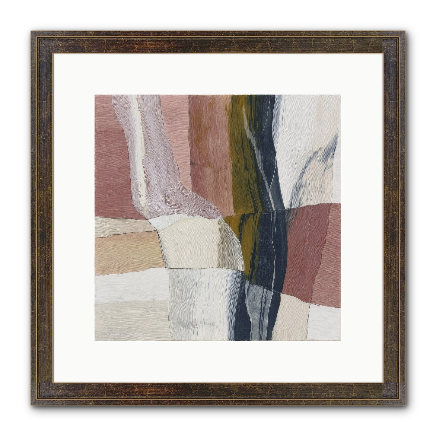 Sylph No.3 Framed Print - Slimwoods Black/Gold 12x12