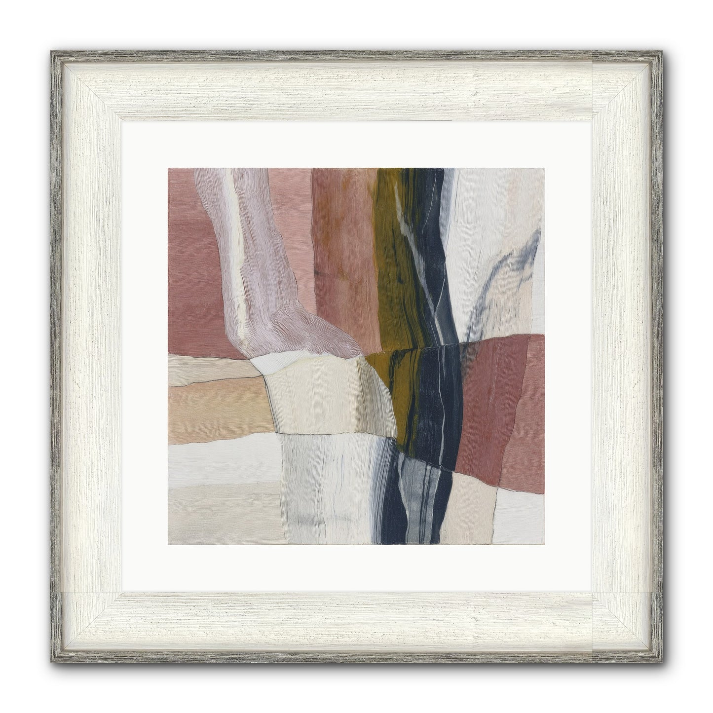 Sylph No.3 Framed Print - Driftwood White 16x16