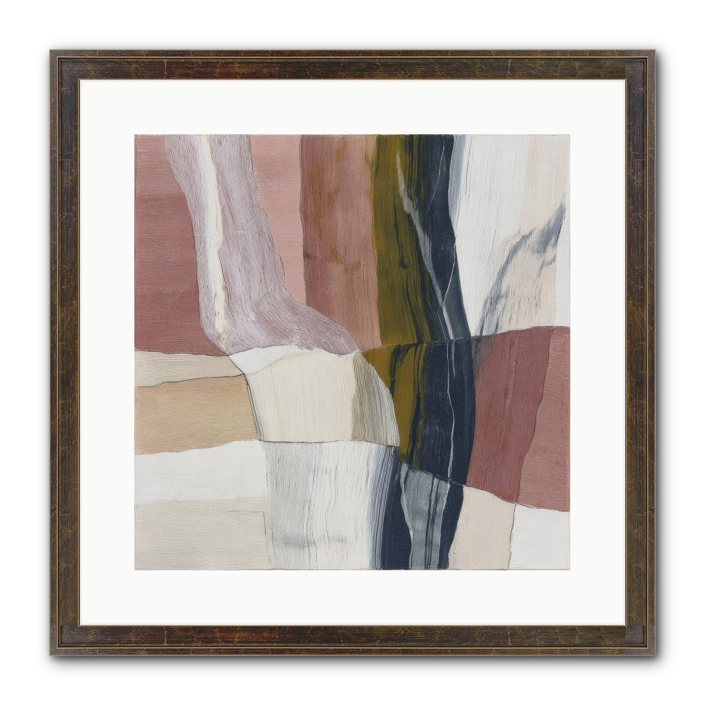 Sylph No.3 Framed Print - Slimwoods Black/Gold 16x16
