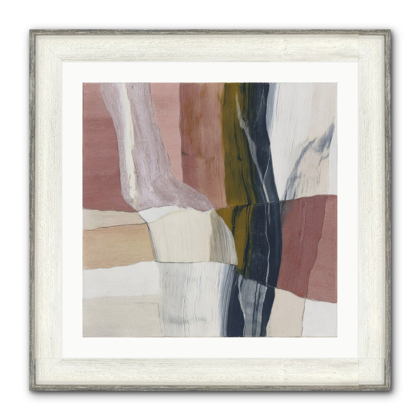 Sylph No.3 Framed Print - Driftwood White 24x24