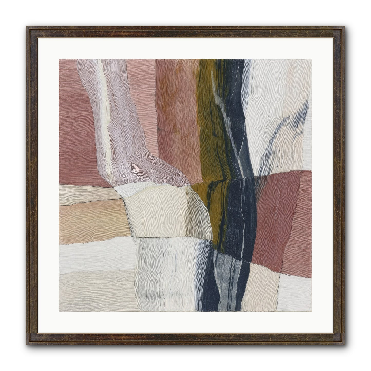 Sylph No.3 Framed Print - Slimwoods Black/Gold 24x24