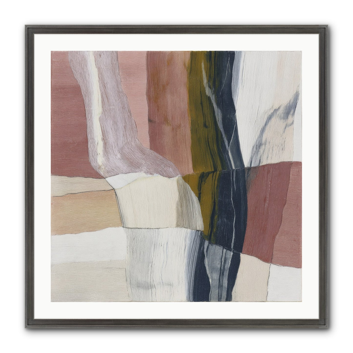Sylph No.3 Framed Print - Slimwoods Black/Silver 30x30
