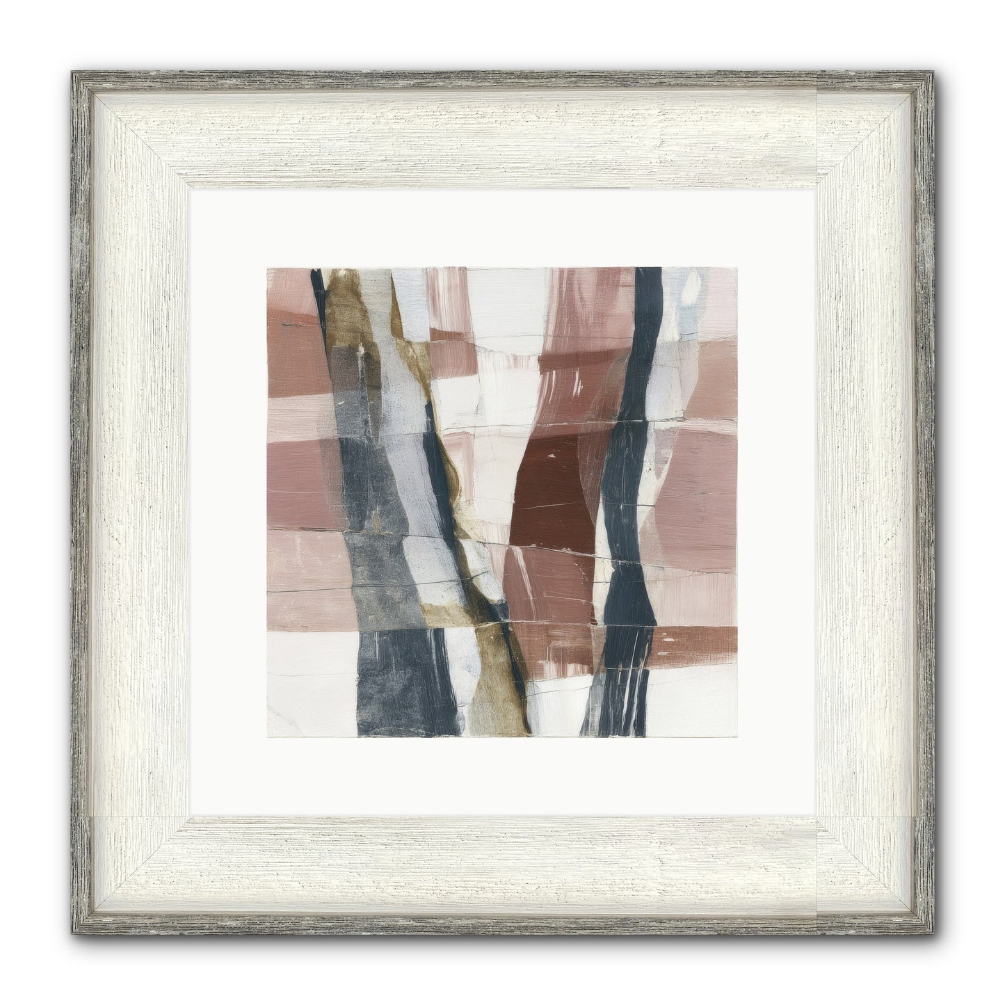 Sylph No.4 Framed Print - Driftwood White 12x12
