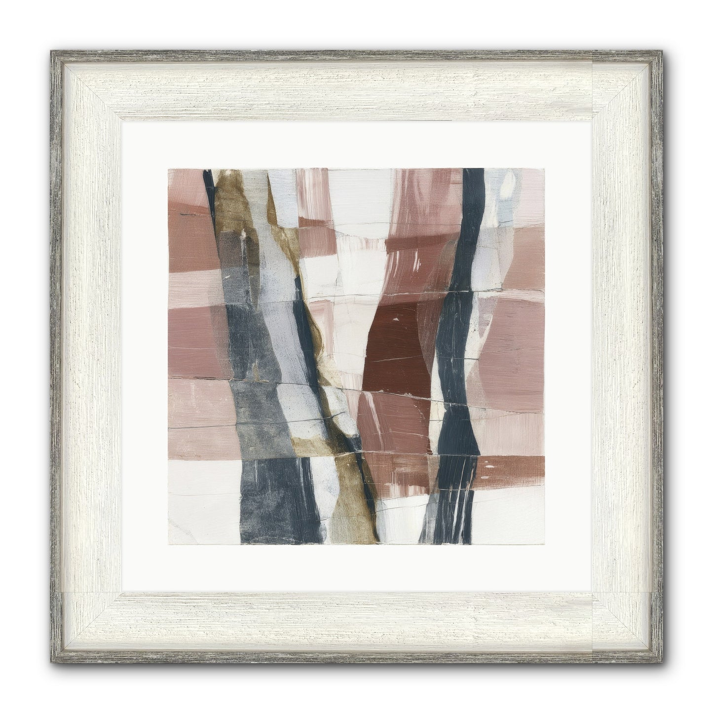 Sylph No.4 Framed Print - Driftwood White 16x16