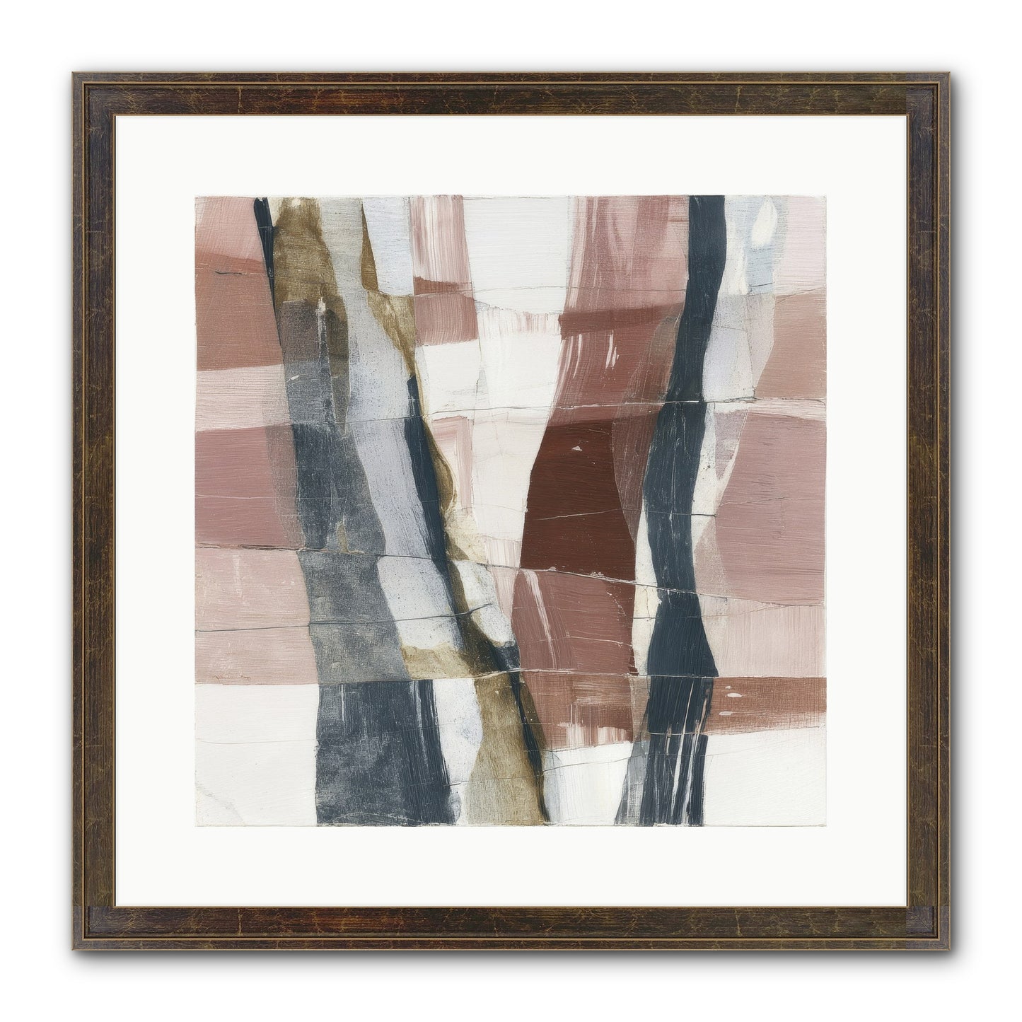 Sylph No.4 Framed Print - Slimwoods Black/Gold 16x16