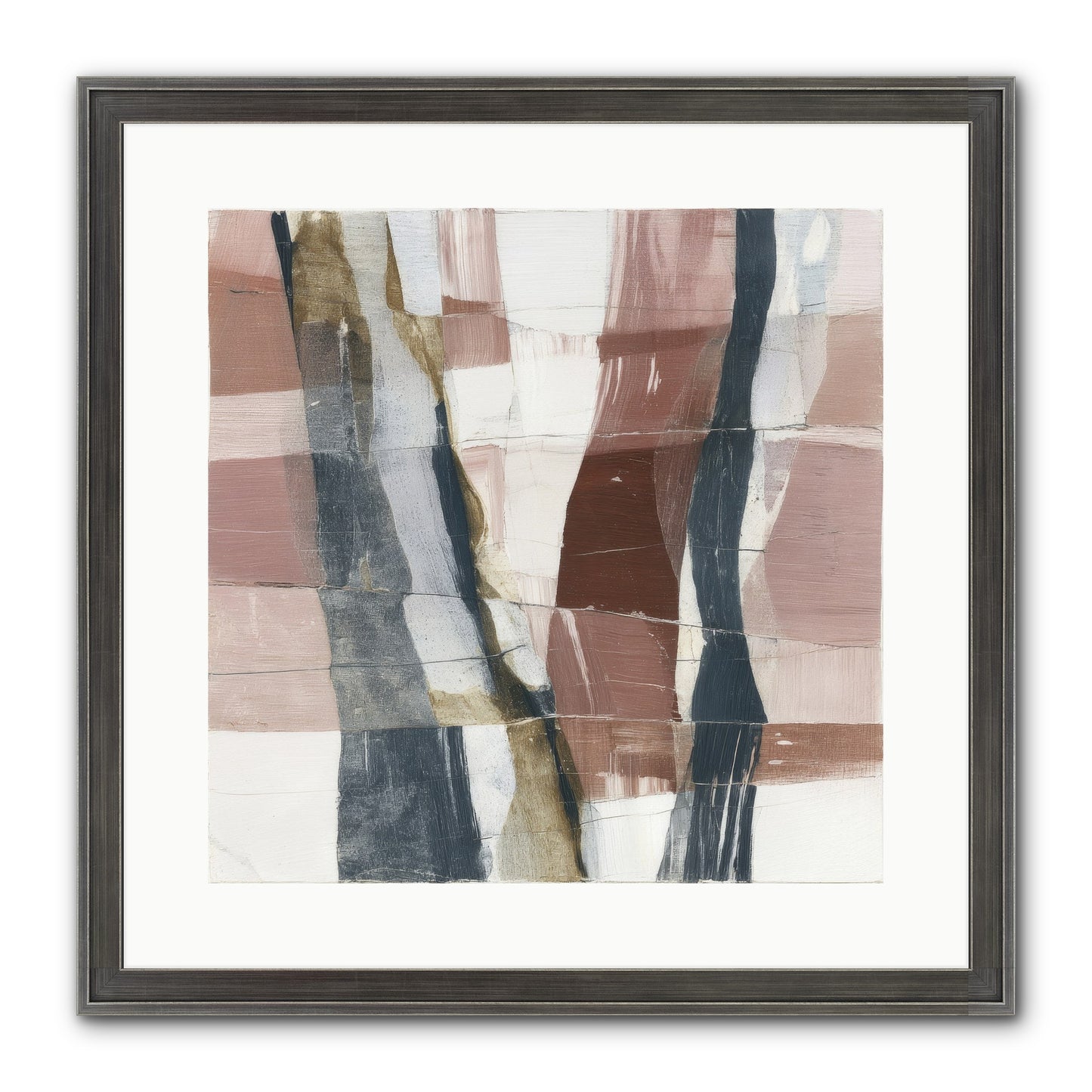 Sylph No.4 Framed Print - Slimwoods Black/Silver 16x16