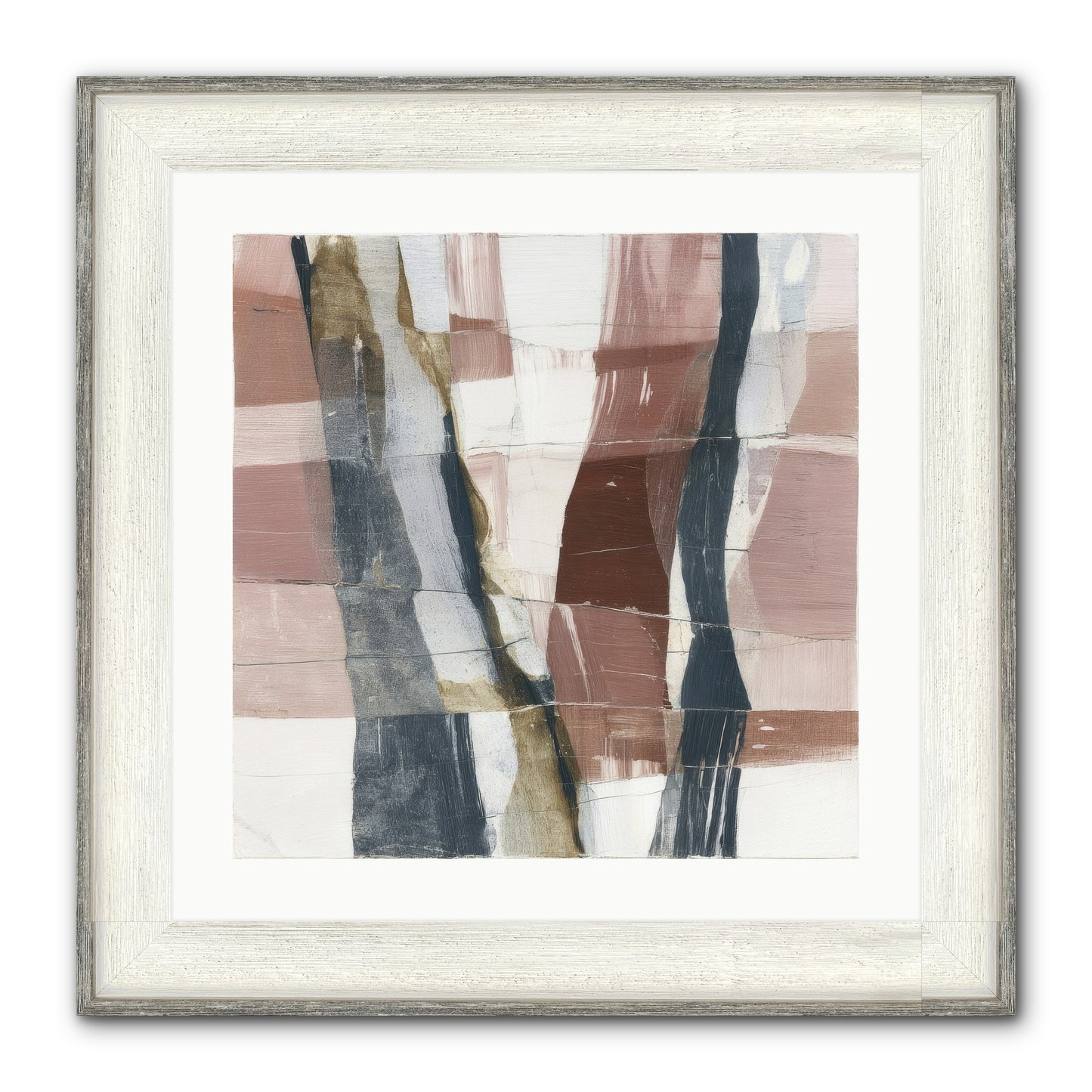 Sylph No.4 Framed Print - Driftwood White 20x20