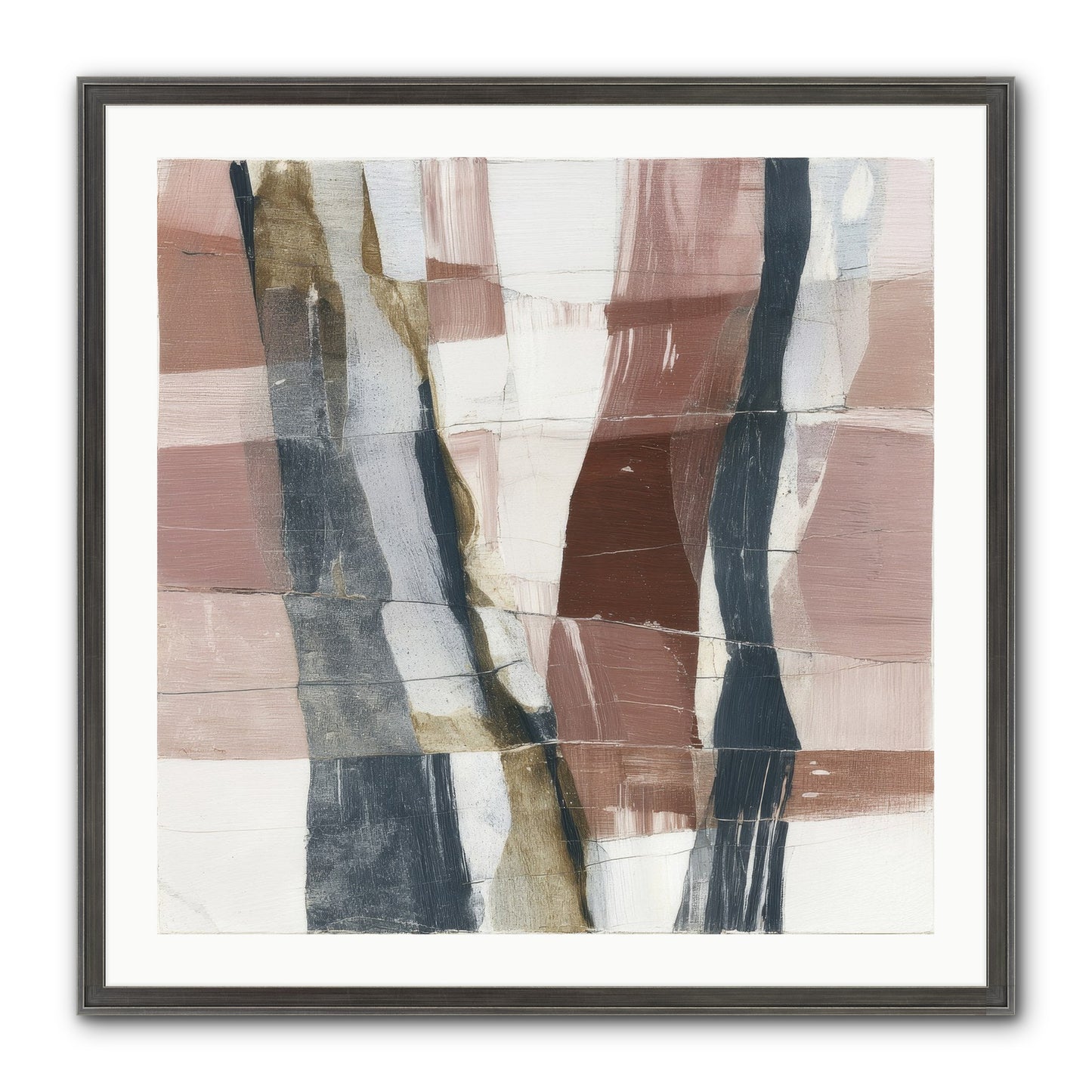 Sylph No.4 Framed Print - Slimwoods Black/Silver 30x30