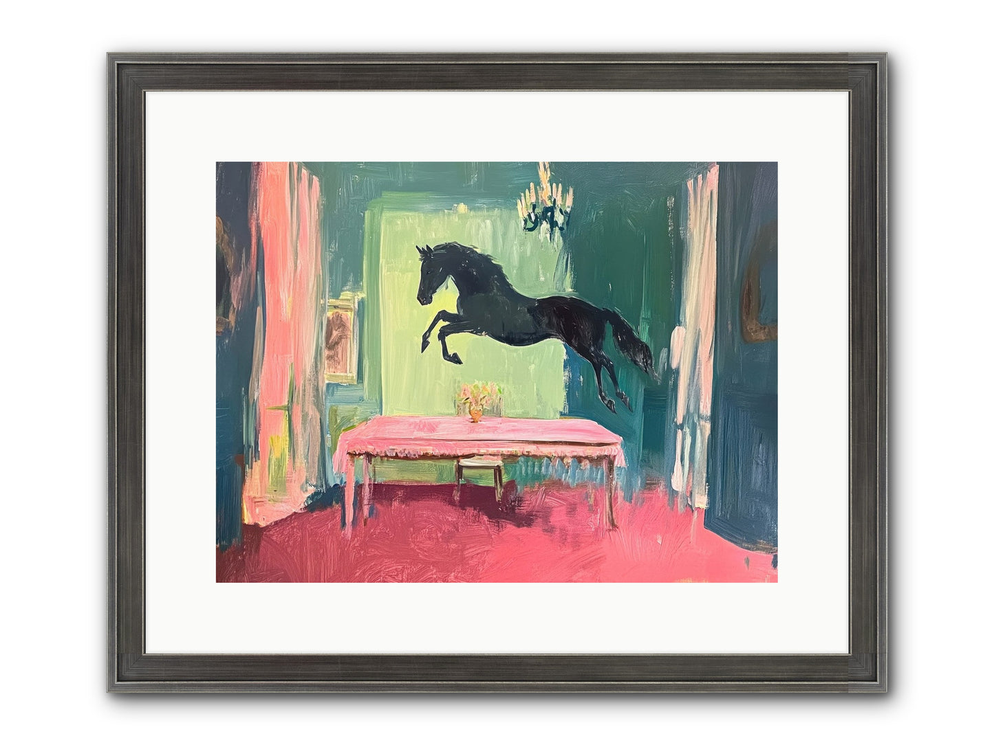 Tack Room Treasure Framed Print - Slimwoods Black/Silver 16x12