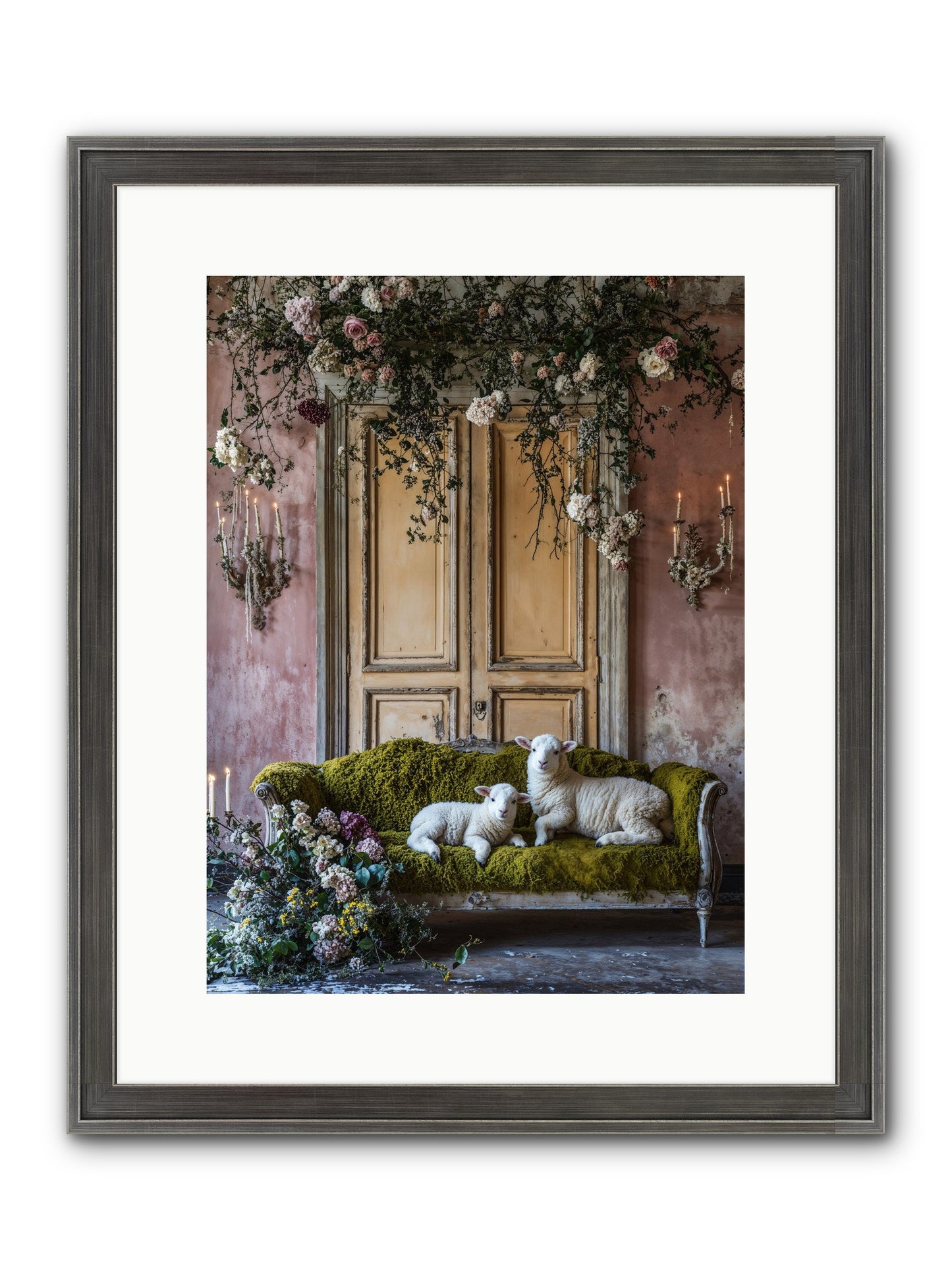 Tales From Velvet Fields Framed Print - Slimwoods Black/Silver 12x16