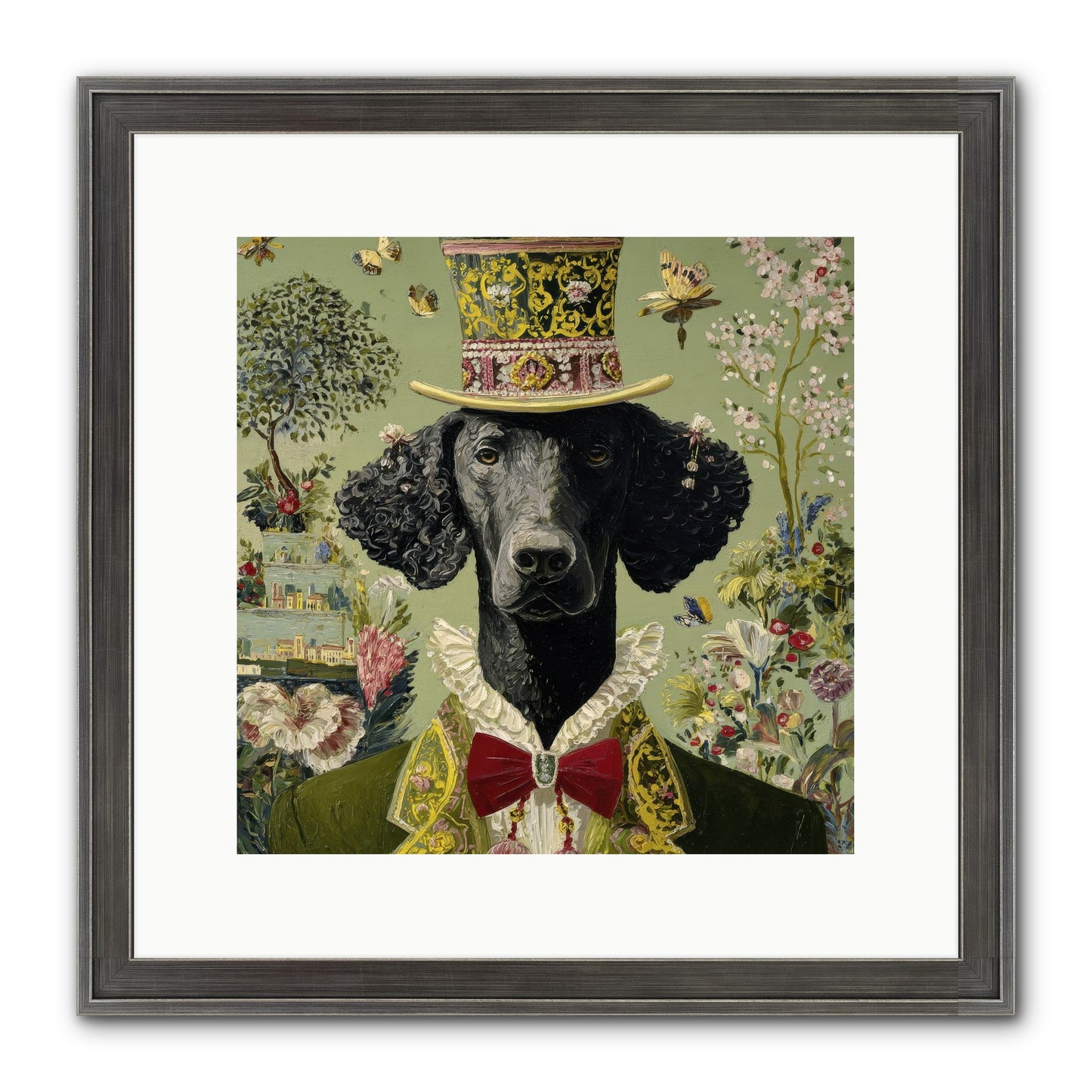 Tales Of Roaming Framed Print - Slimwoods Black/Silver 12x12