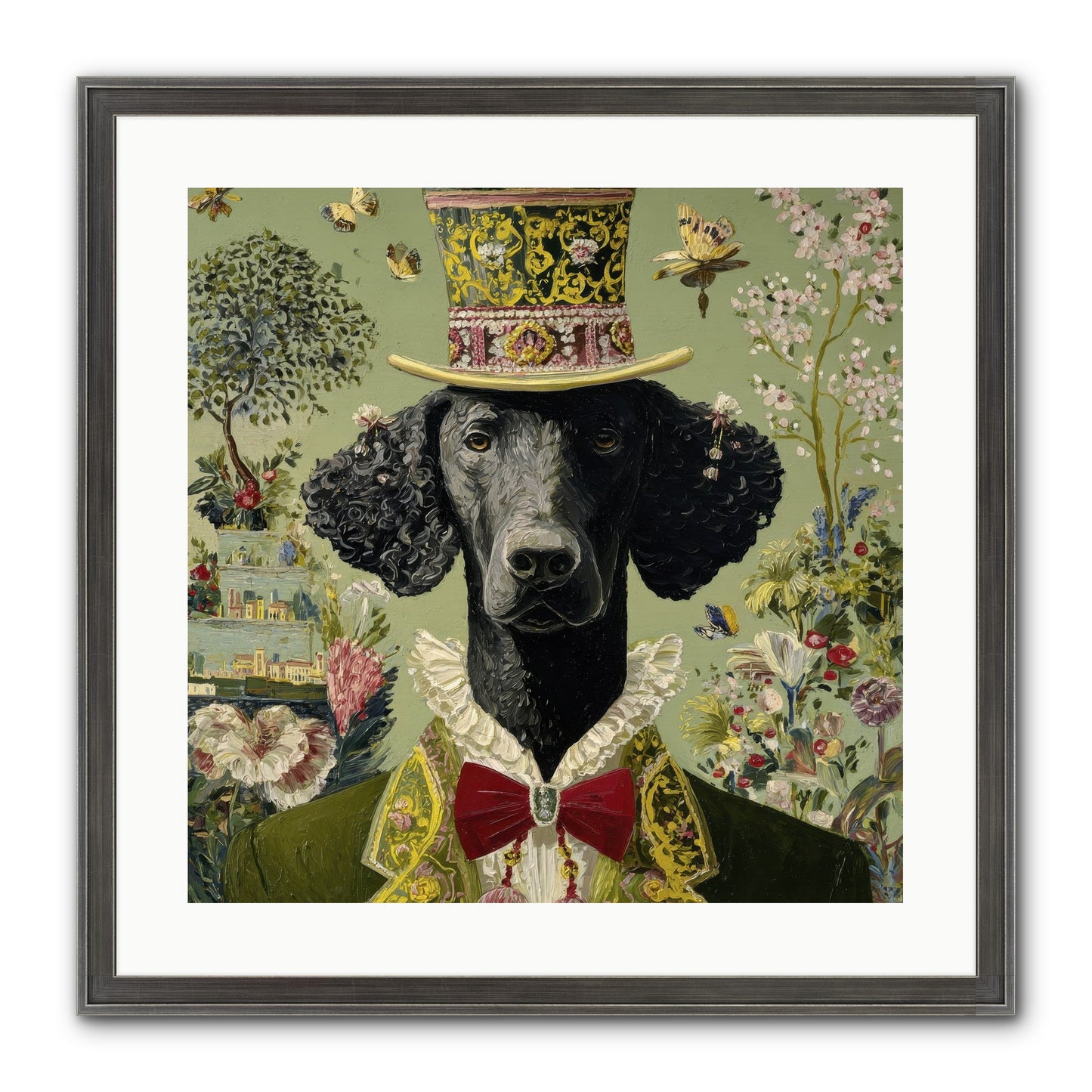 Tales Of Roaming Framed Print - Slimwoods Black/Silver 20x20