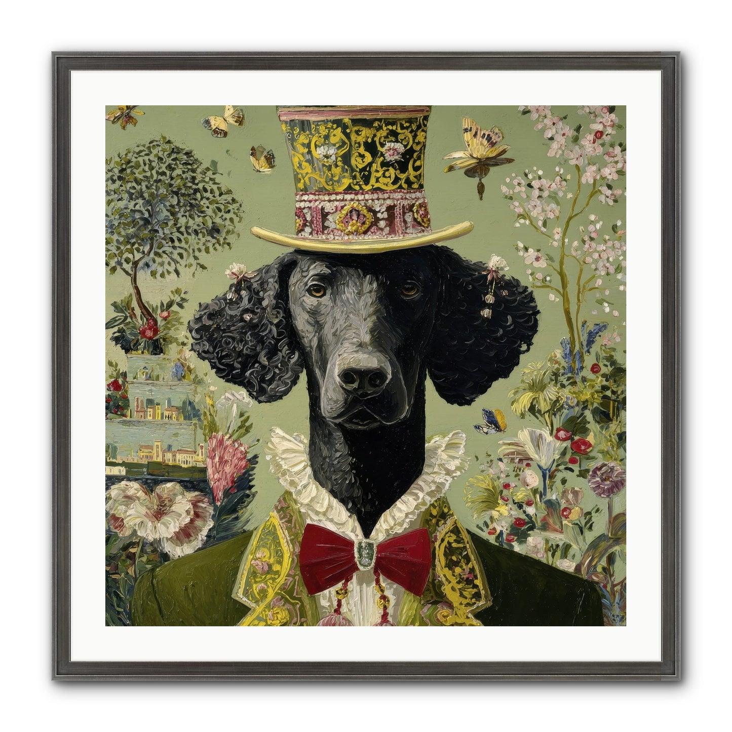 Tales Of Roaming Framed Print - Slimwoods Black/Silver 30x30
