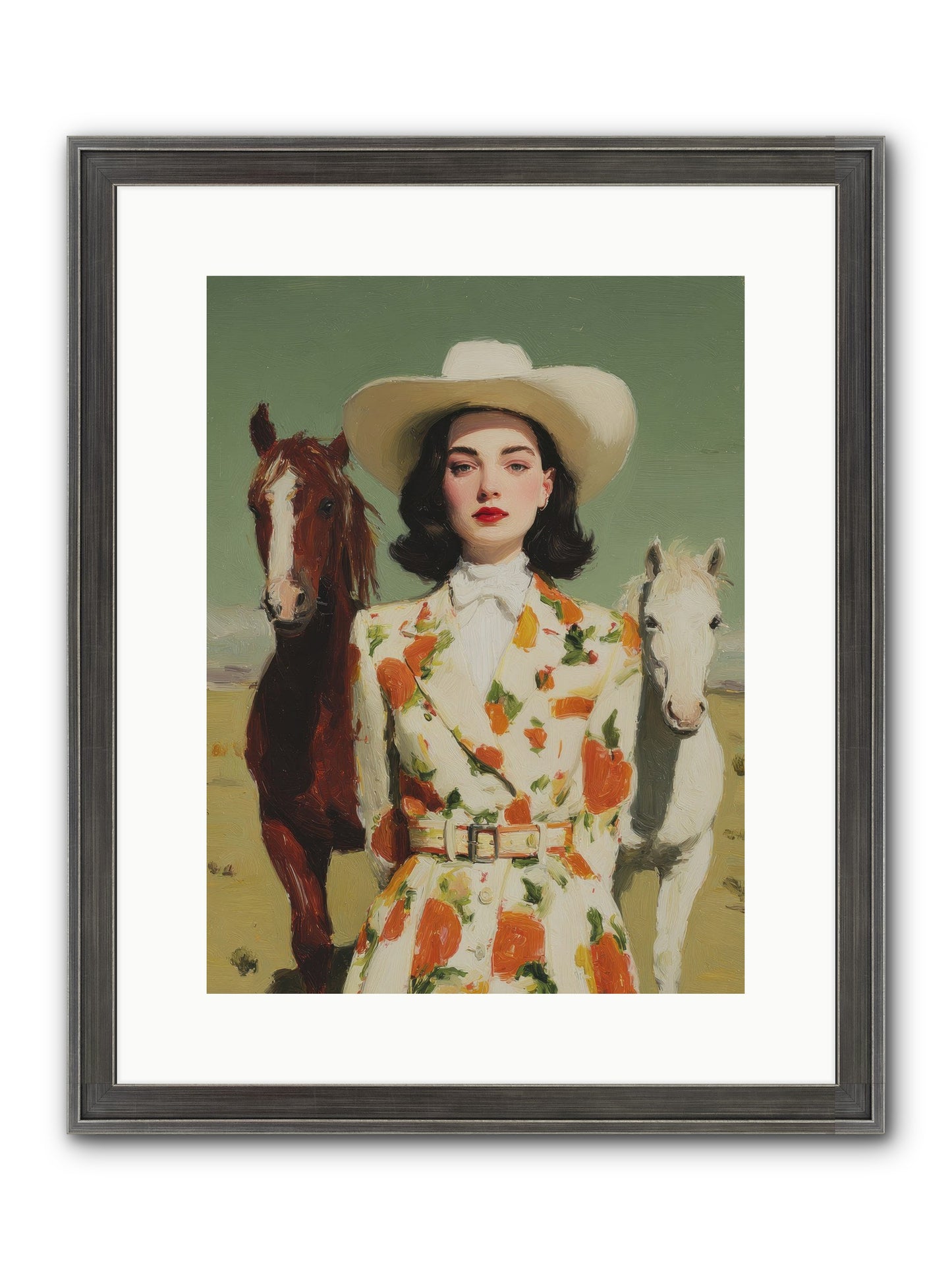 Tangled In The Timeless Framed Print - Slimwoods Black/Silver 12x16