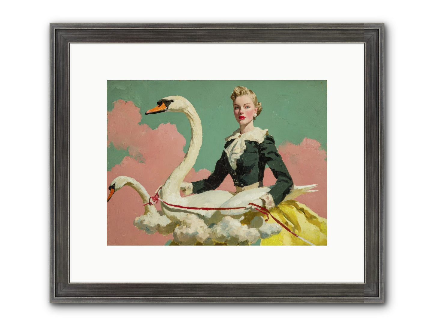 Tea Leaves At Telegraph House Framed Print - Slimwoods Black/Silver 12x9