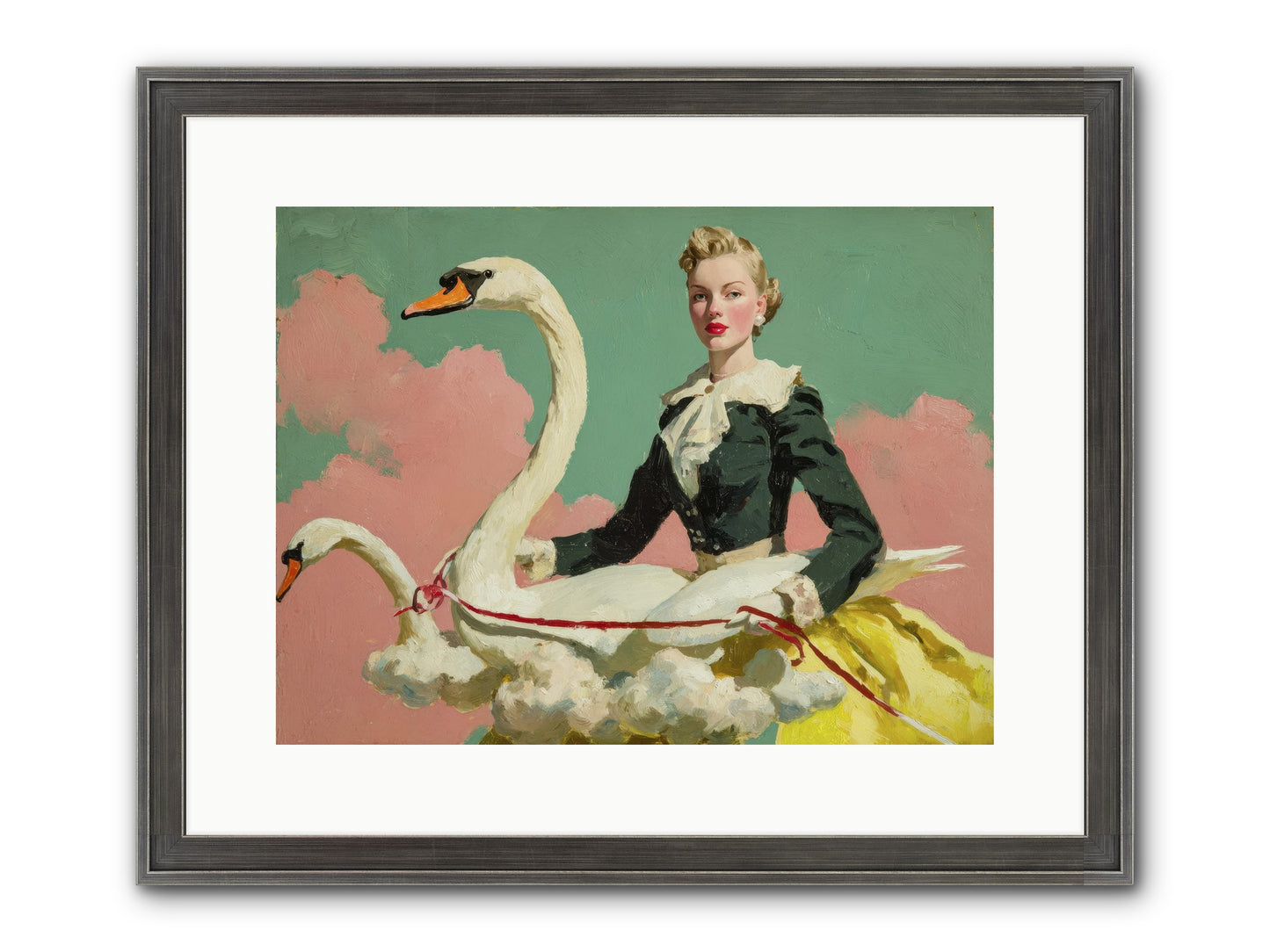 Tea Leaves At Telegraph House Framed Print - Slimwoods Black/Silver 16x12