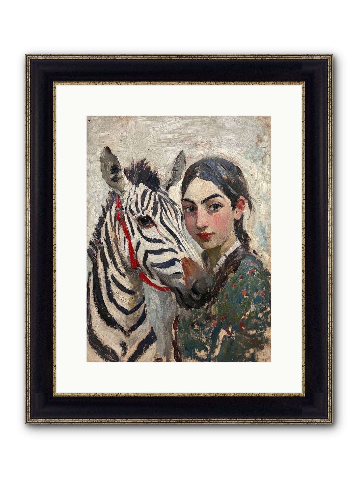 Teacake Tuesday Framed Print - Black & Gold 12x16