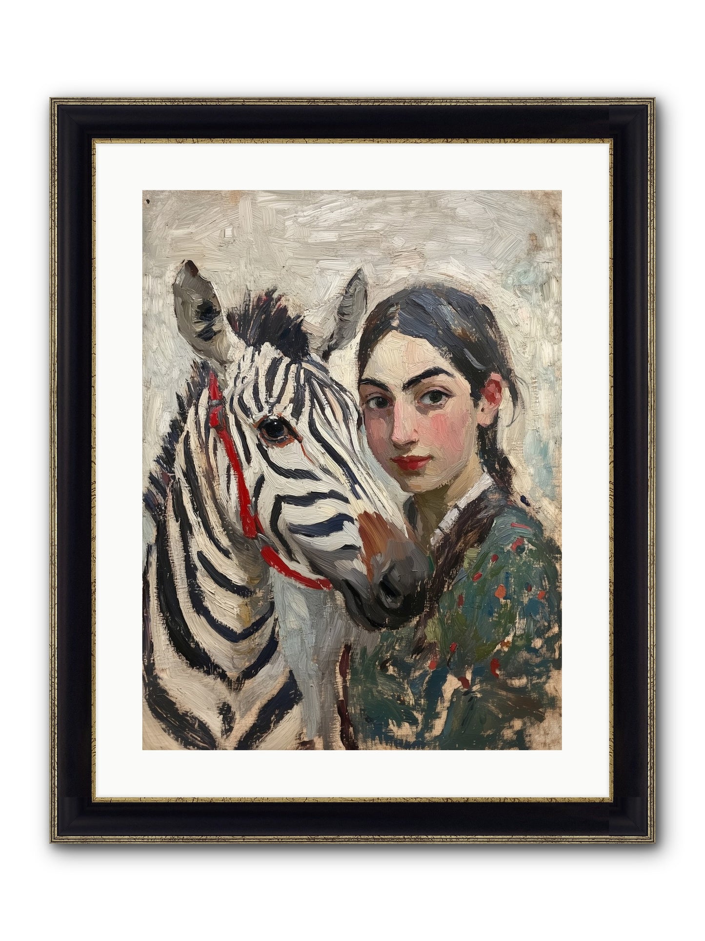 Teacake Tuesday Framed Print - Black & Gold 18x24