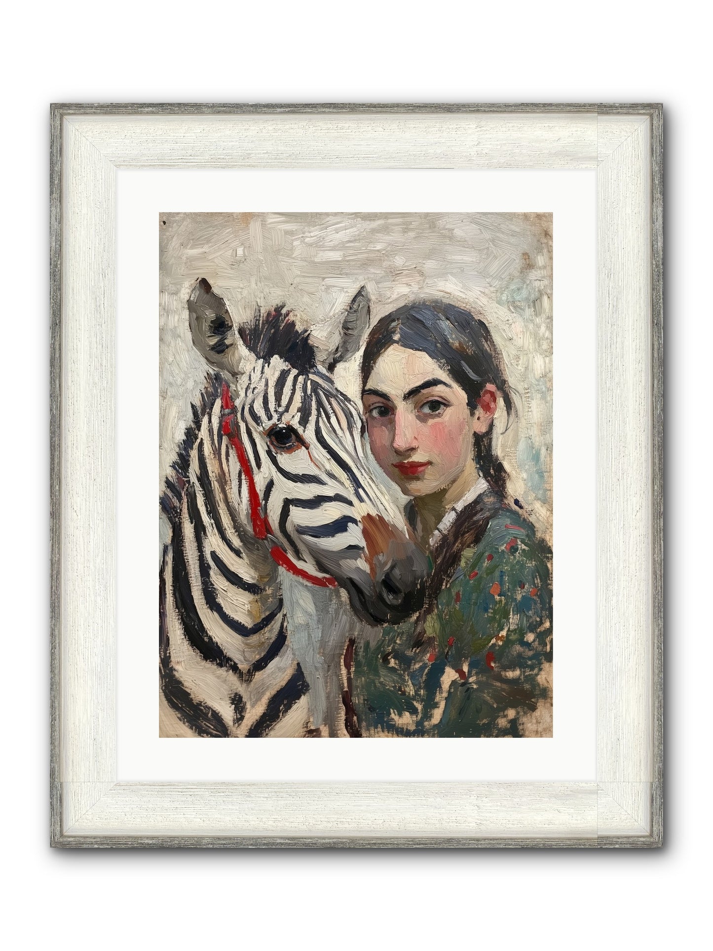 Teacake Tuesday Framed Print - Driftwood White 18x24