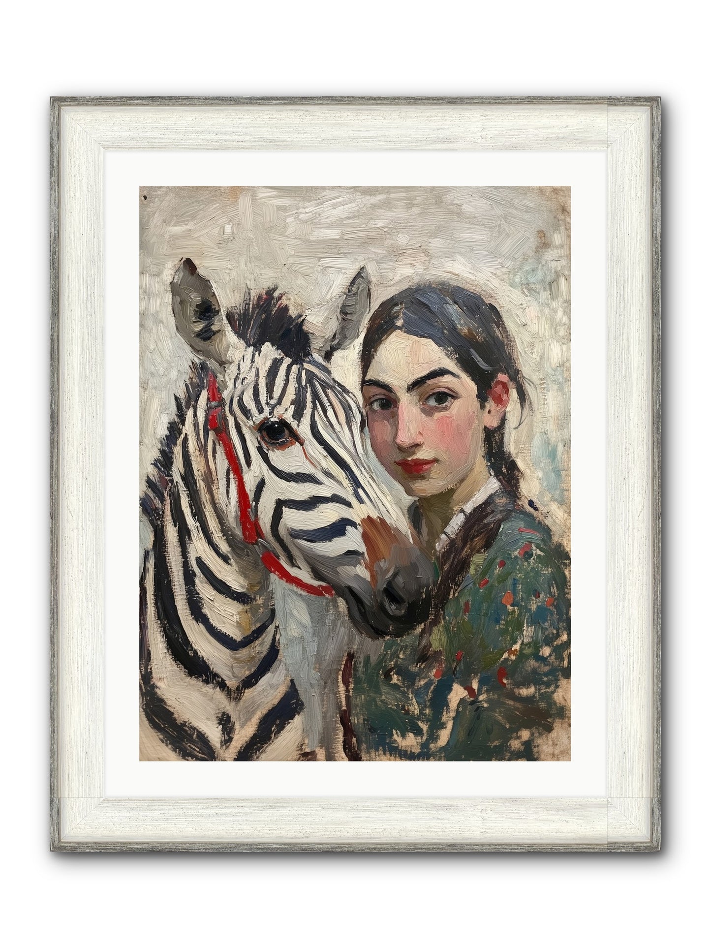 Teacake Tuesday Framed Print - Driftwood White 24x32