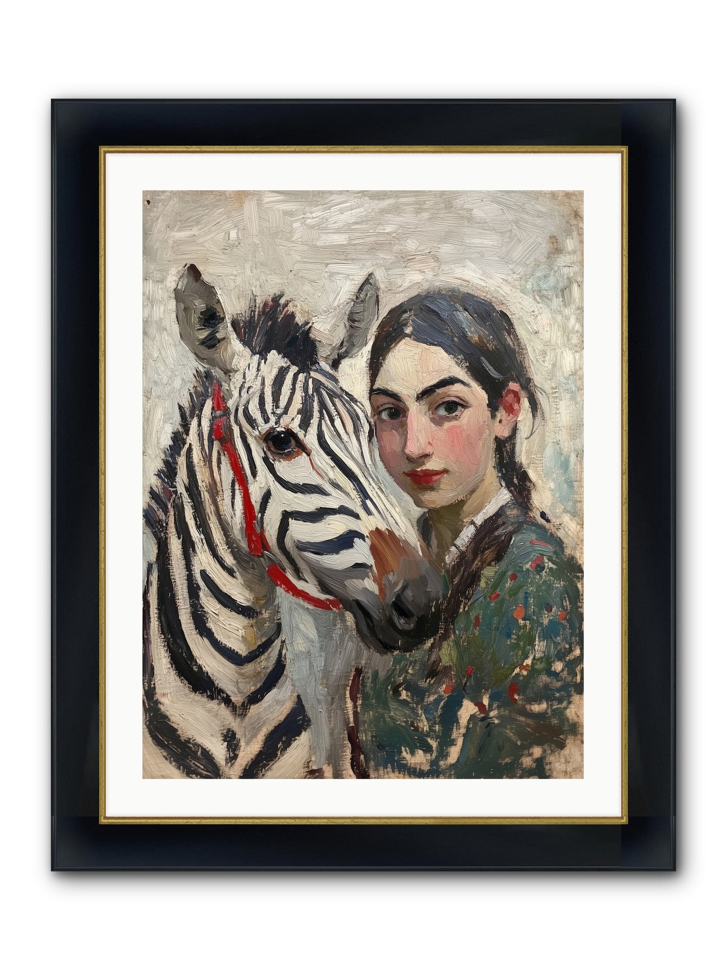 Teacake Tuesday Framed Print - Wide Black w/Gold 24x32