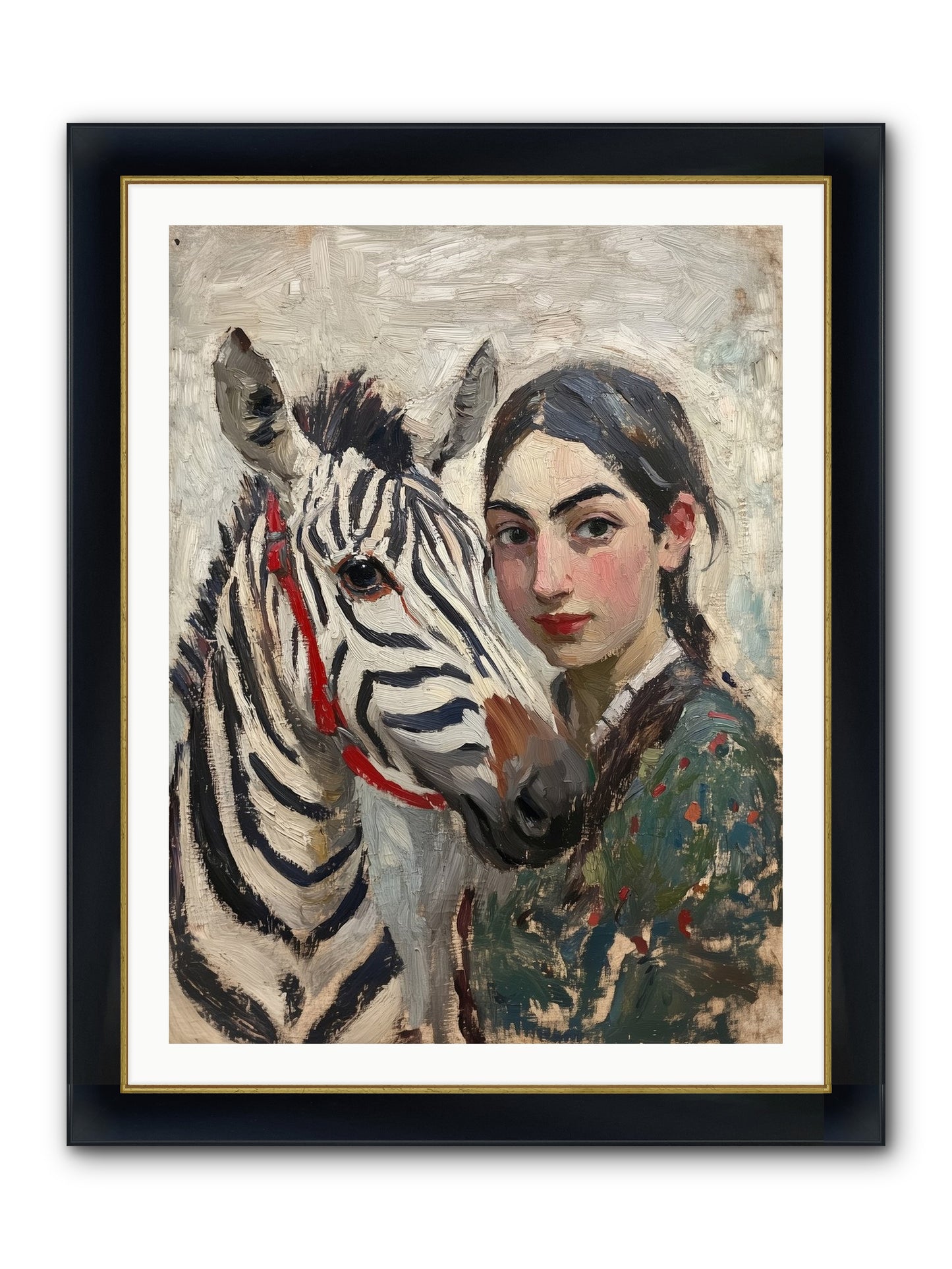 Teacake Tuesday Framed Print - Wide Black w/Gold 30x40
