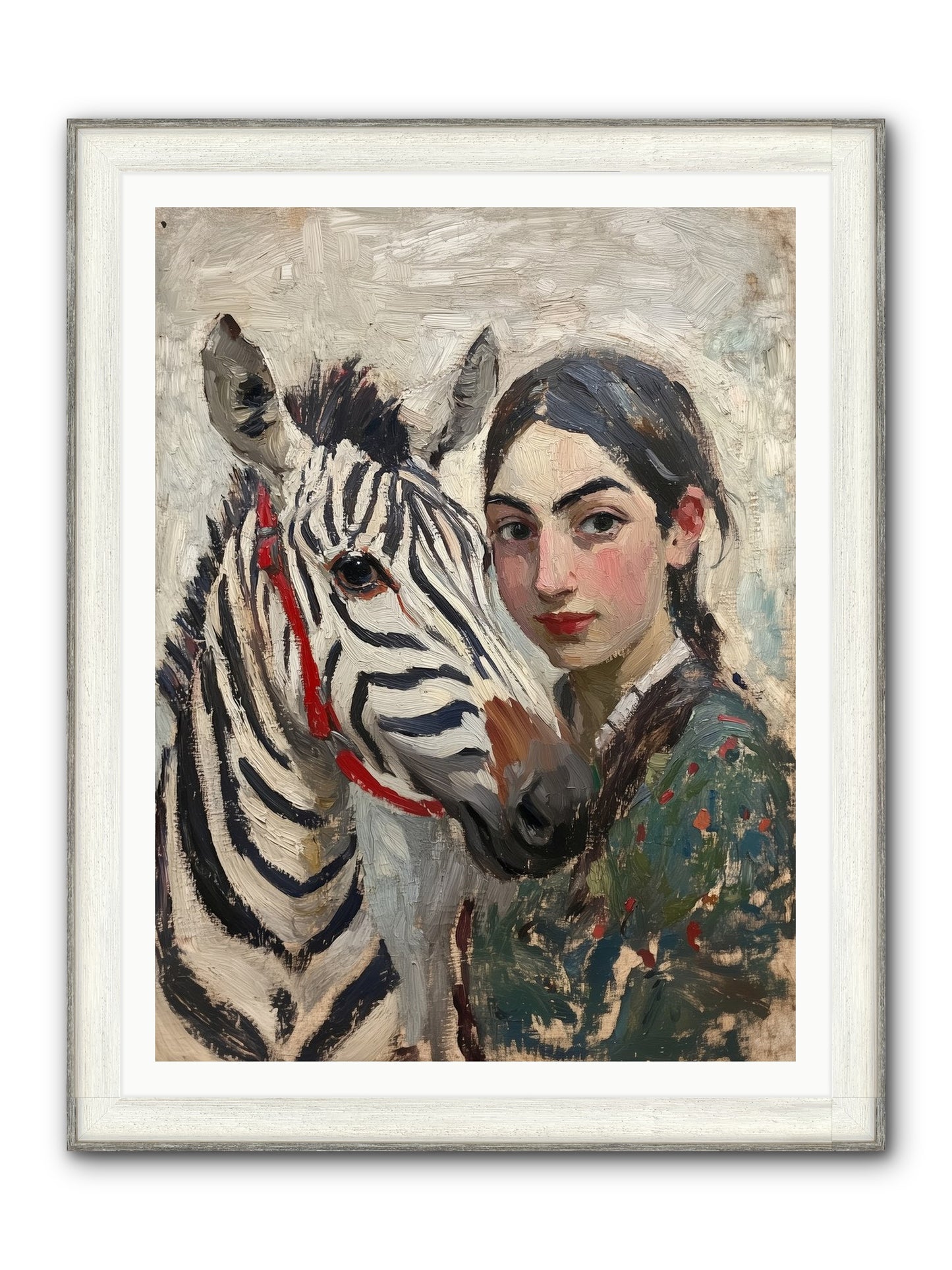 Teacake Tuesday Framed Print - Driftwood White 36x48