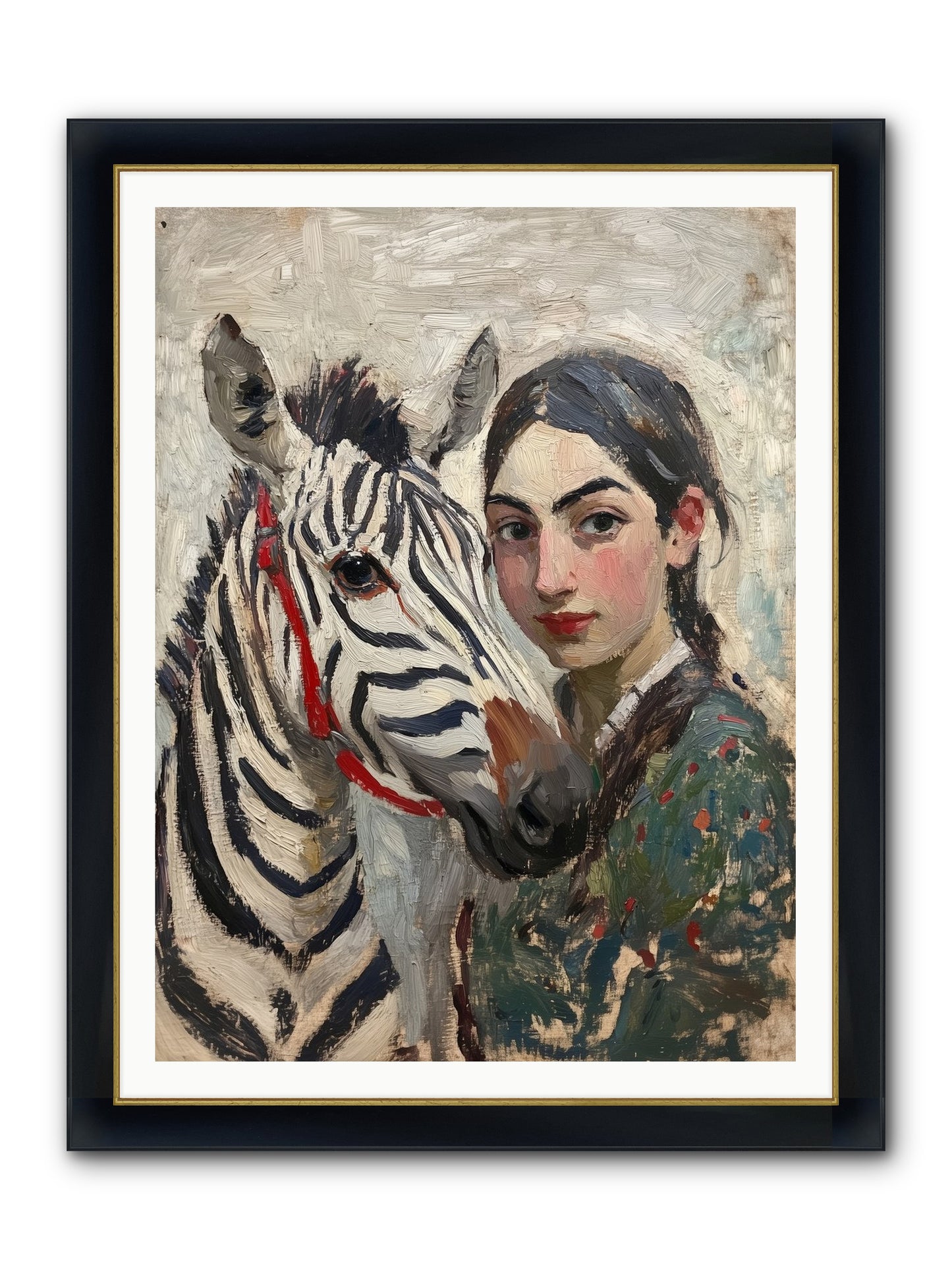 Teacake Tuesday Framed Print - Wide Black w/Gold 36x48
