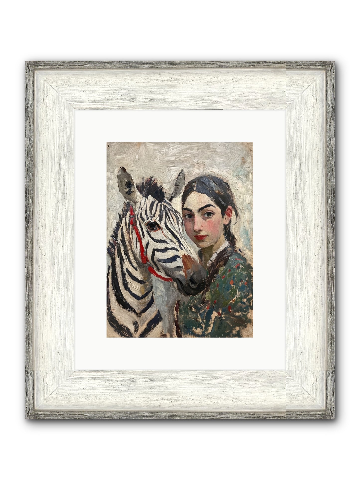 Teacake Tuesday Framed Print - Driftwood White 9x12