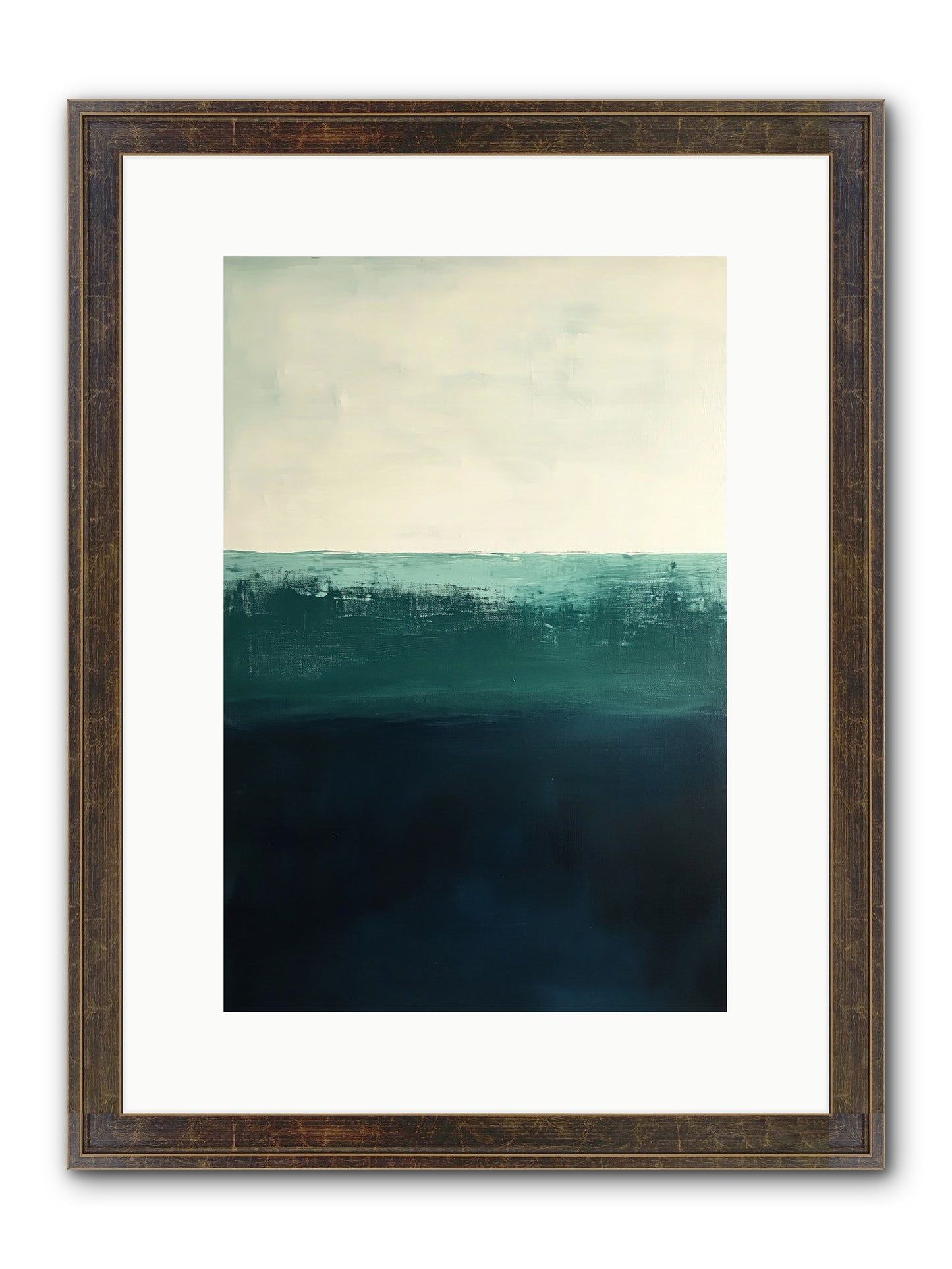 Tempest Travelogue Framed Print - Slimwoods Black/Gold 10x15