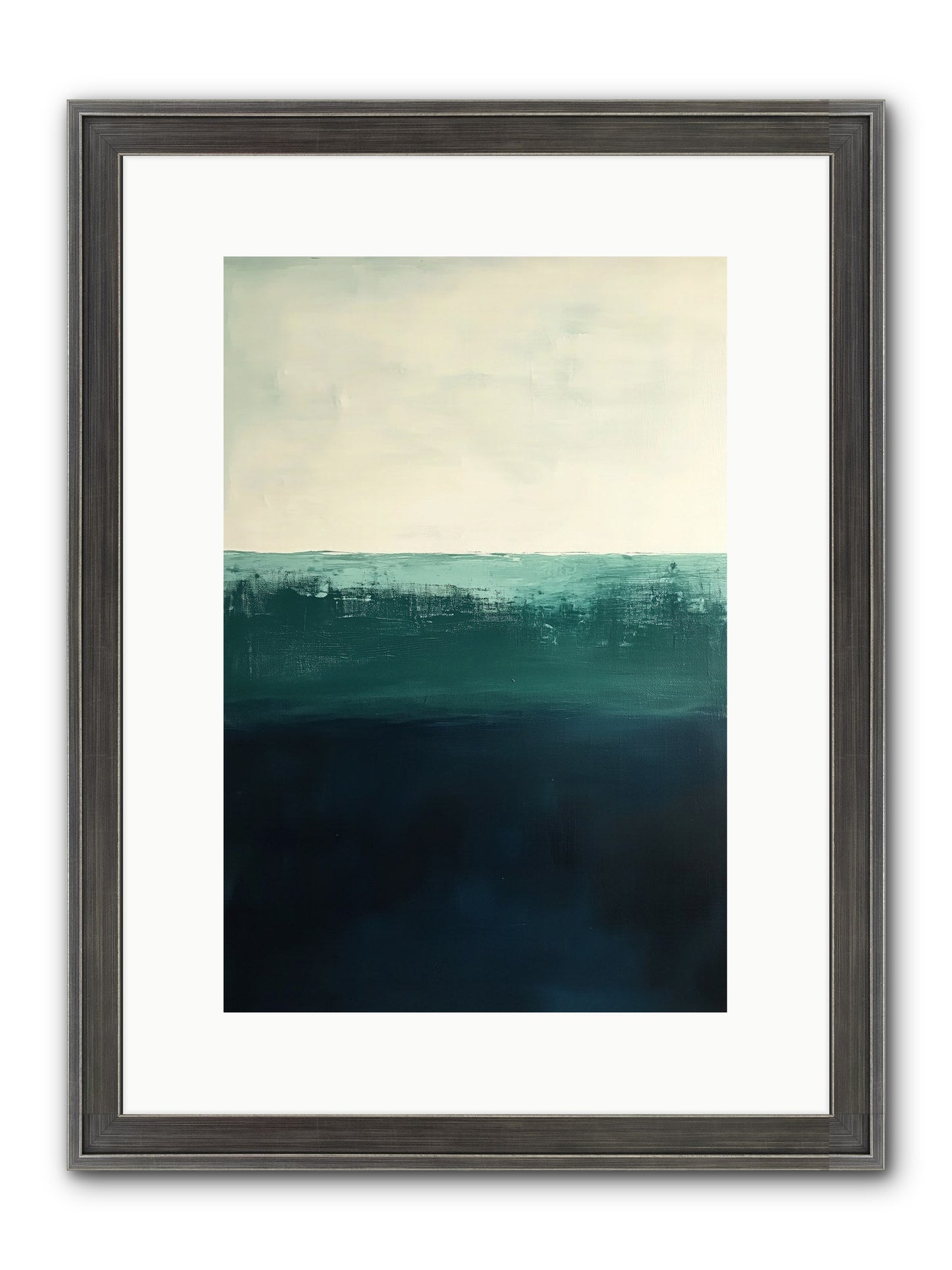 Tempest Travelogue Framed Print - Slimwoods Black/Silver 10x15