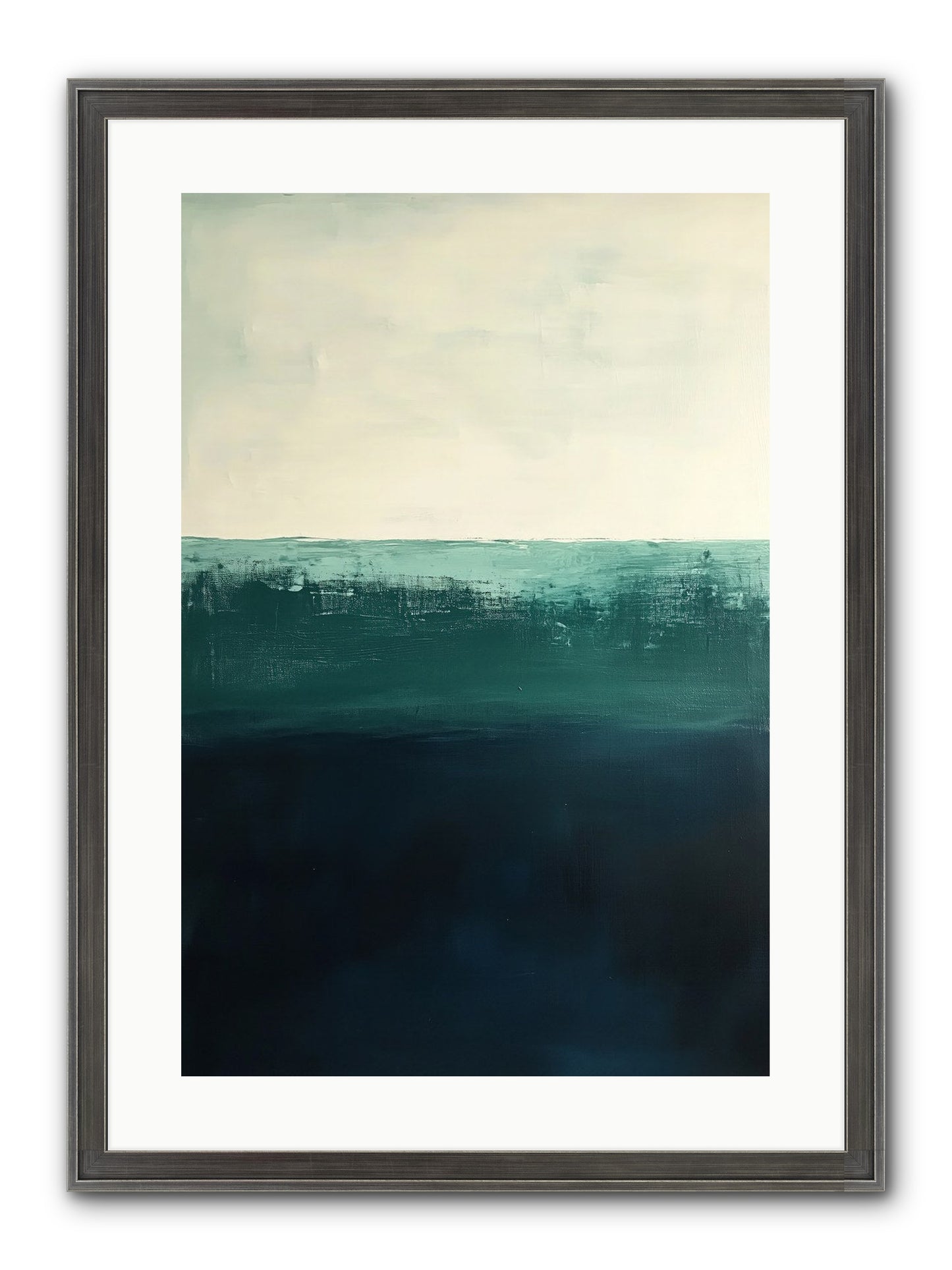 Tempest Travelogue Framed Print - Slimwoods Black/Silver 16x24