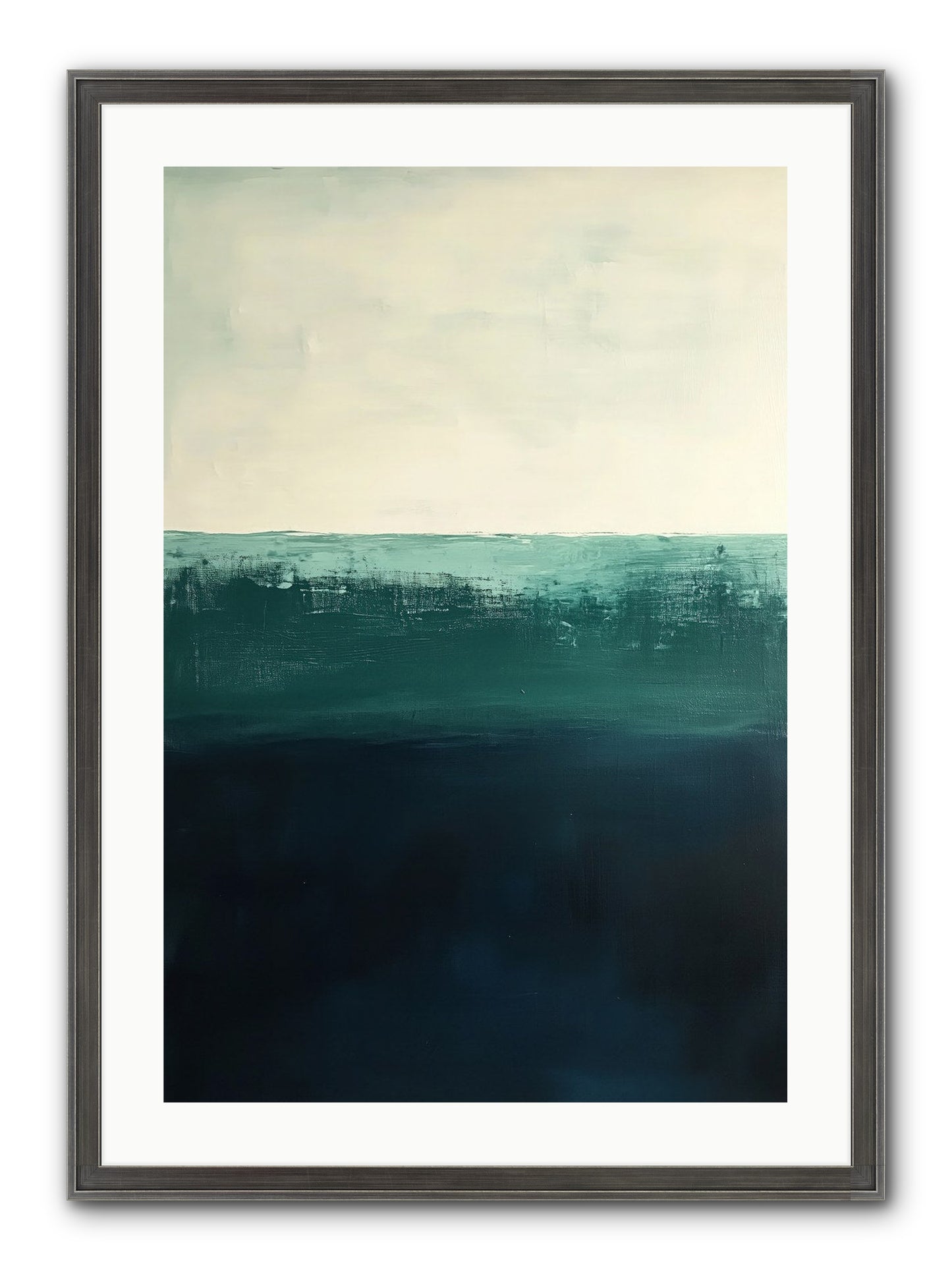 Tempest Travelogue Framed Print - Slimwoods Black/Silver 20x30
