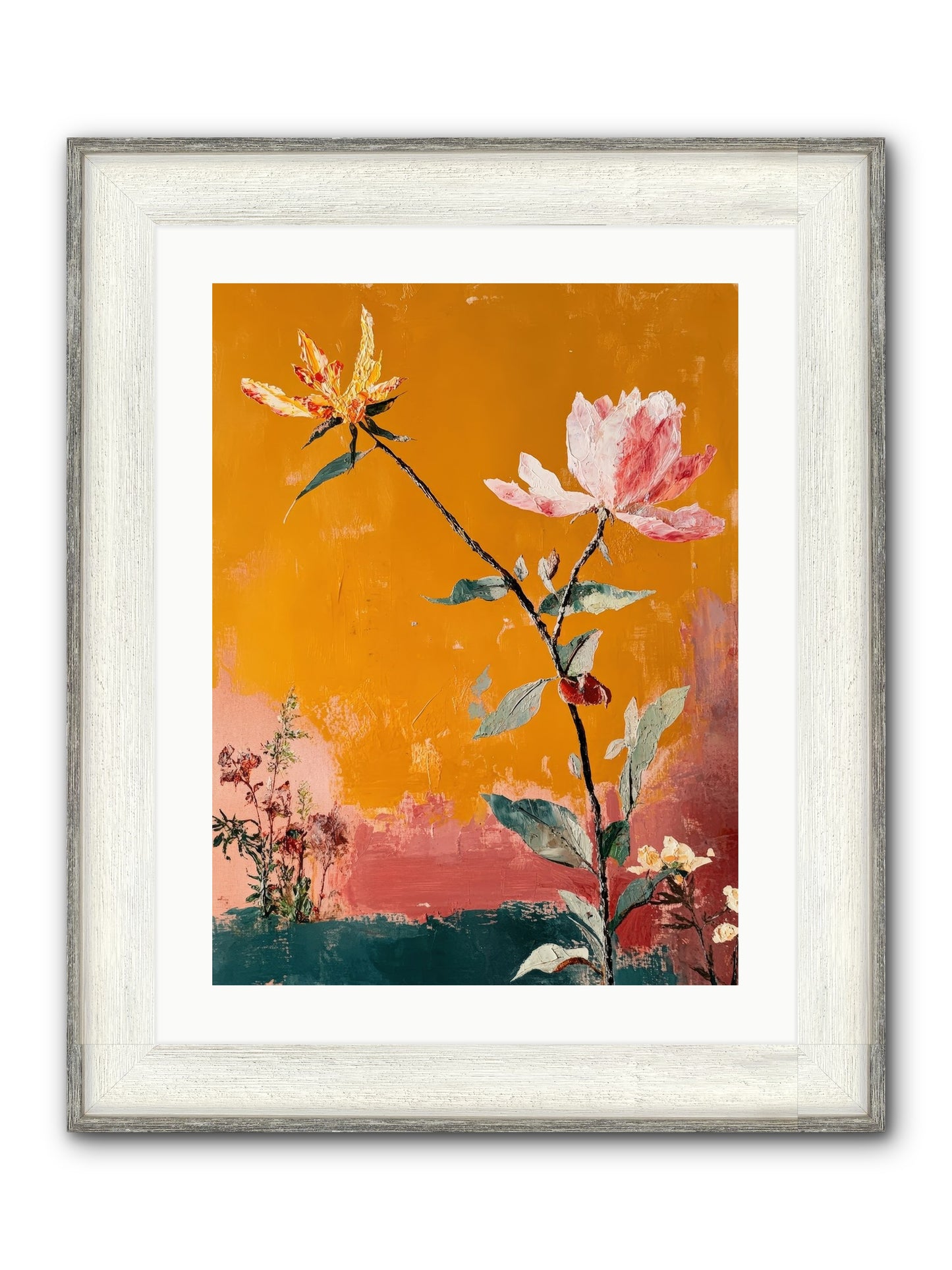 Tempest Willowbank Framed Print - Driftwood White 18x24