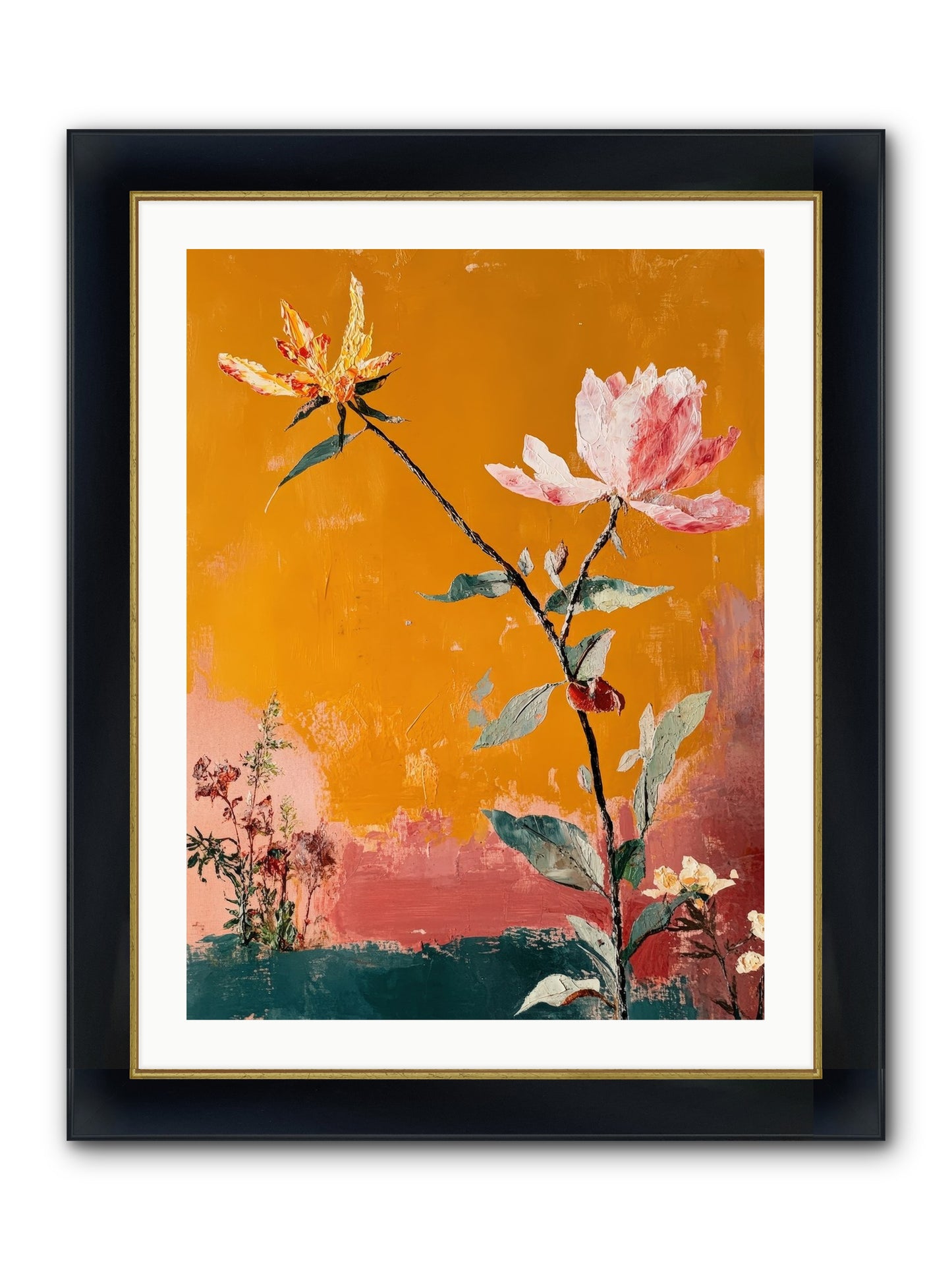 Tempest Willowbank Framed Print - Wide Black w/Gold 24x32