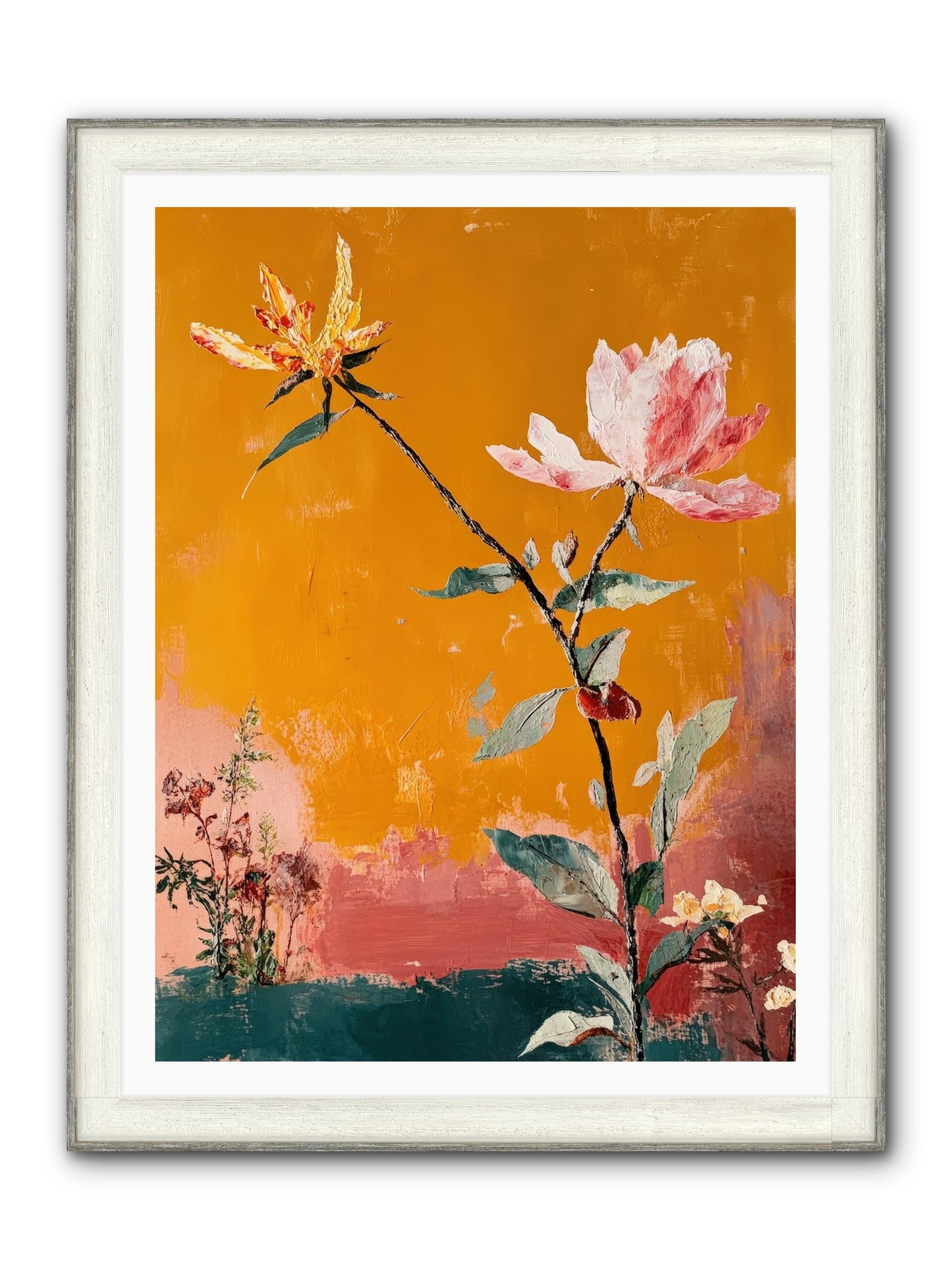 Tempest Willowbank Framed Print - Driftwood White 36x48