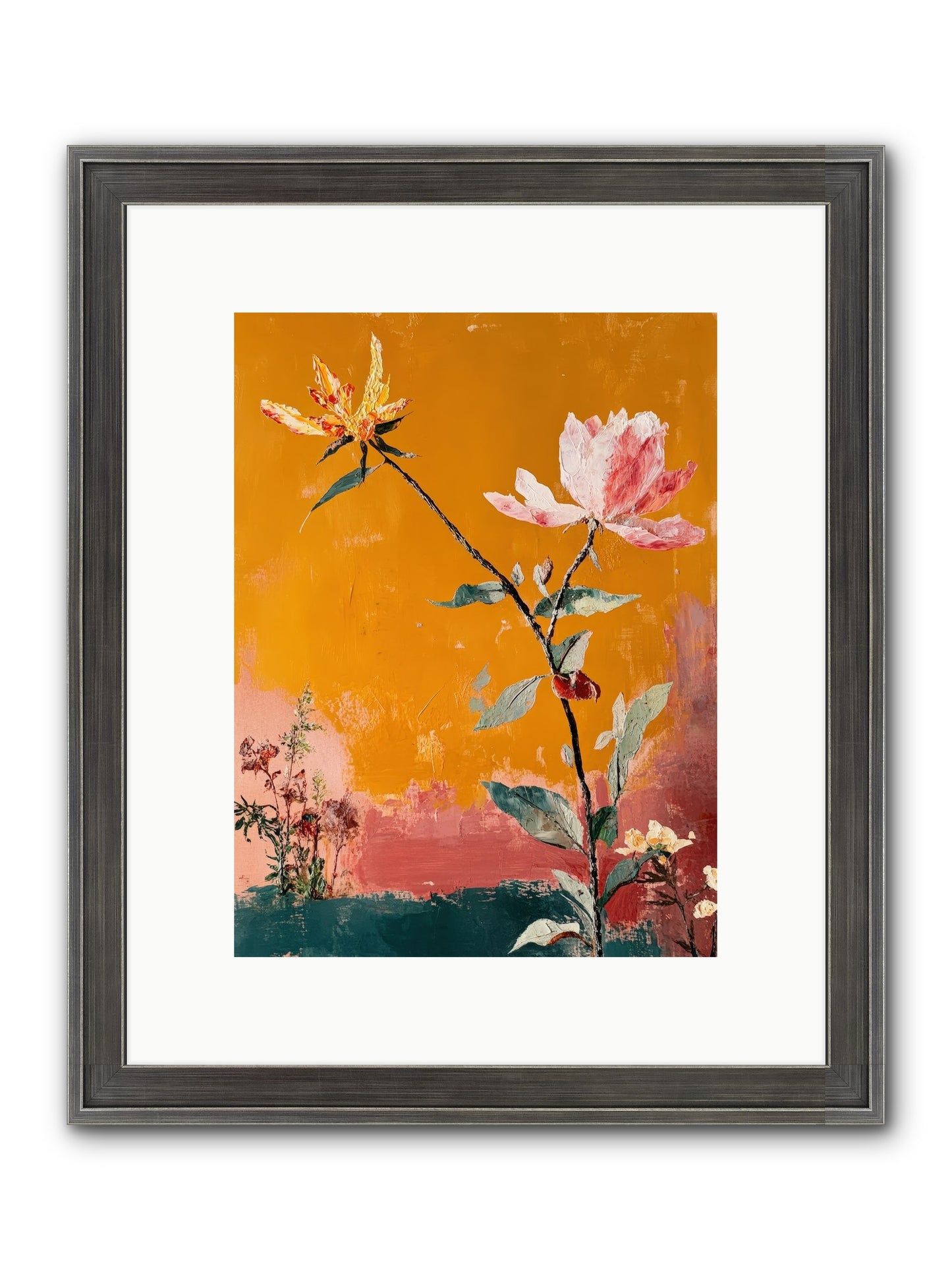 Tempest Willowbank Framed Print - Slimwoods Black/Silver 9x12