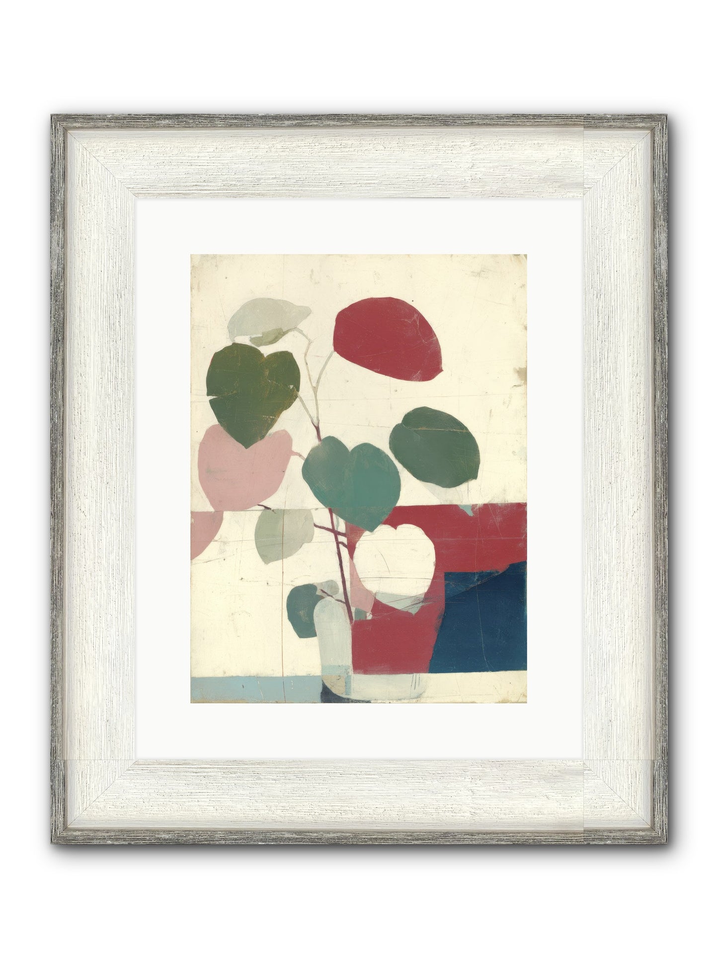 Tender Void Framed Print - Driftwood White 12x16