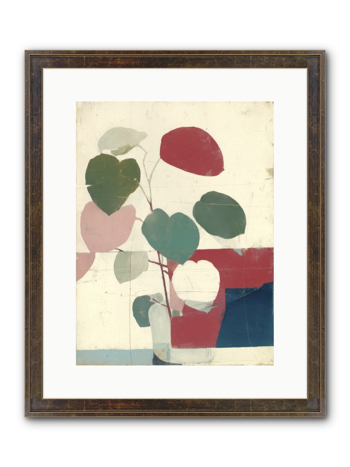 Tender Void Framed Print - Slimwoods Black/Gold 12x16