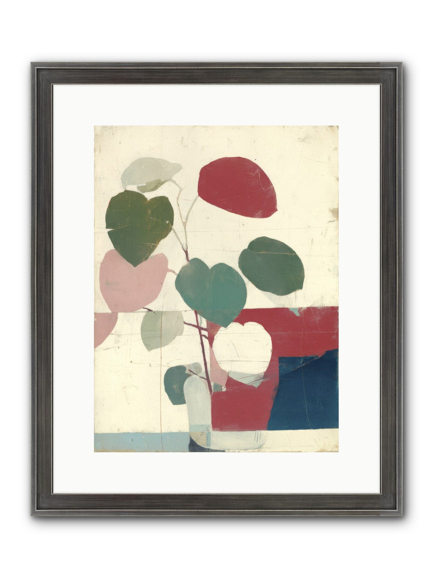 Tender Void Framed Print - Slimwoods Black/Silver 12x16
