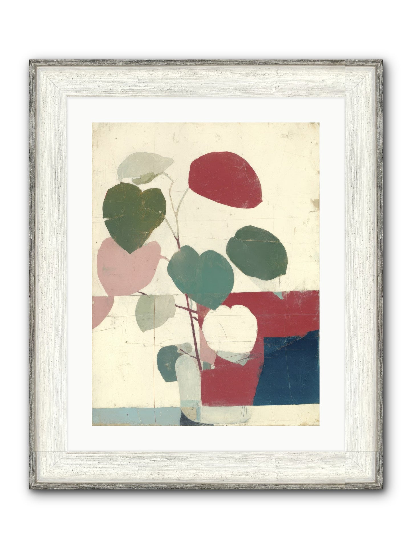 Tender Void Framed Print - Driftwood White 18x24